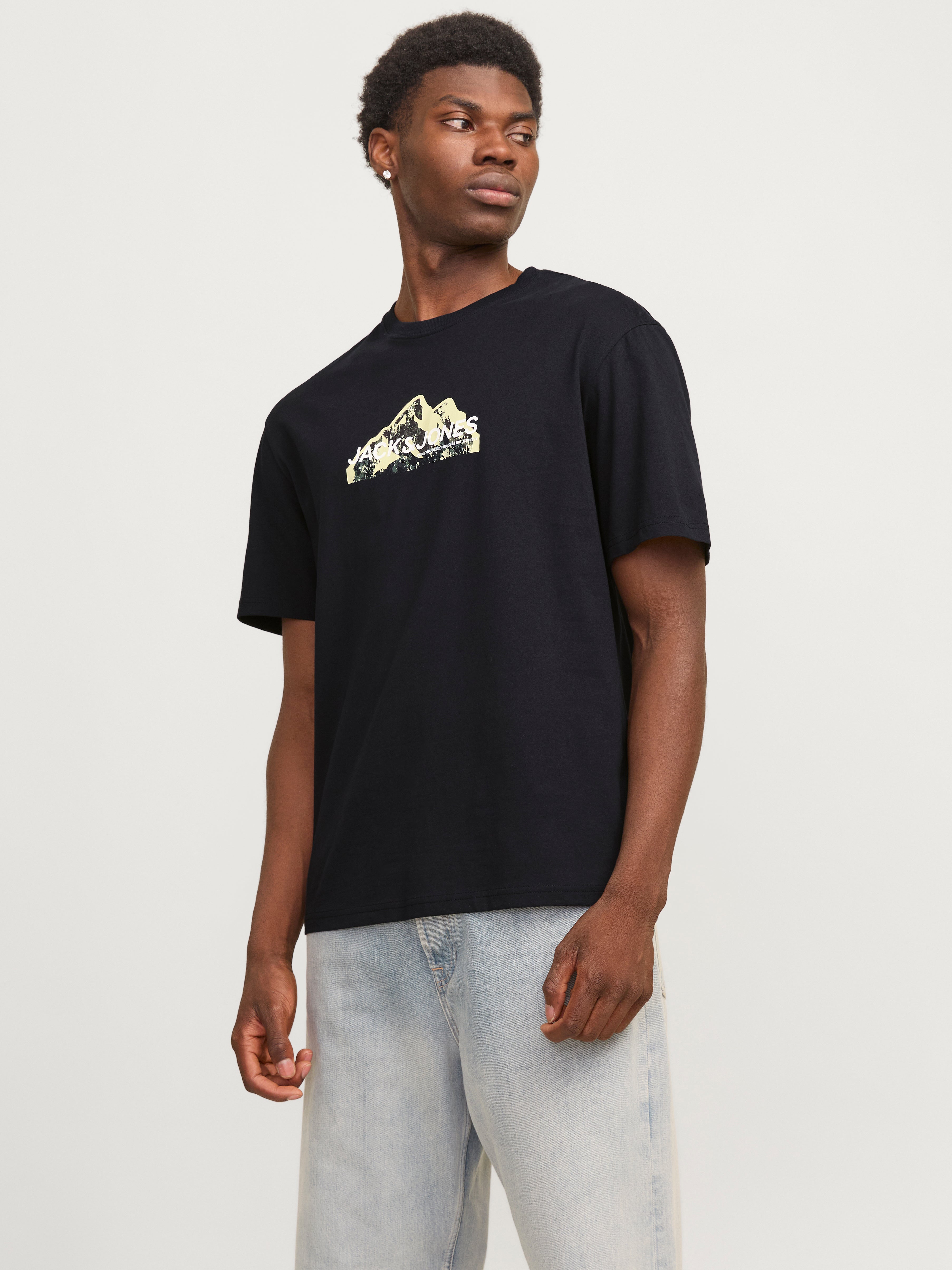 Jack and jones round neck t shirts hotsell