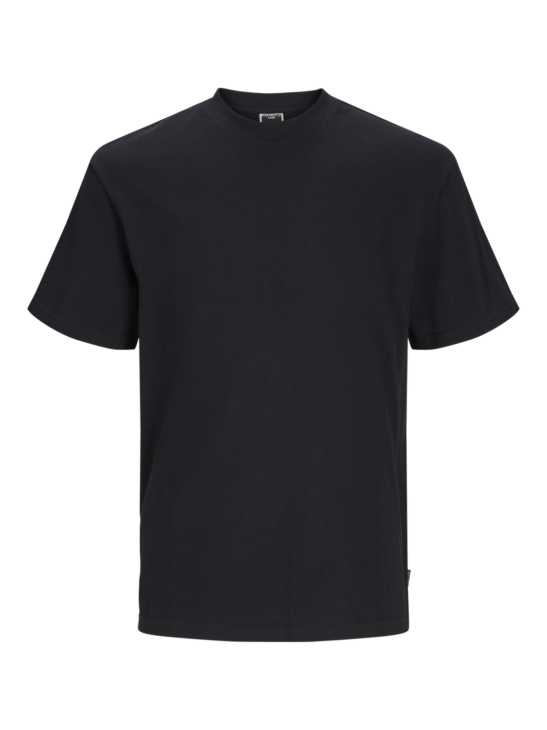 Jack & Jones Regular Fit Round Neck T-Shirt -Black - 12262431