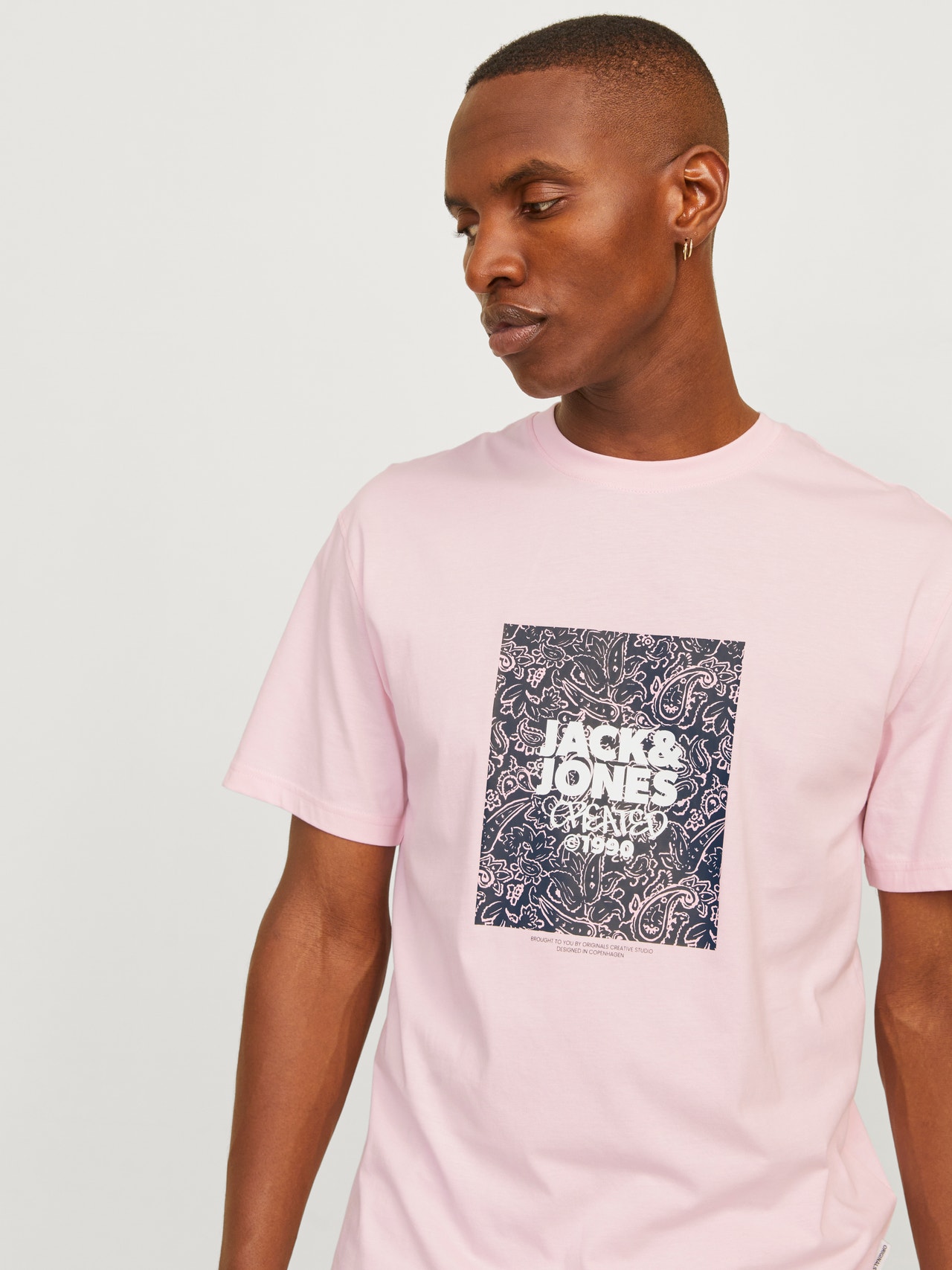 Jack & Jones Regular Fit Crew neck T-Shirt -Fairy Tale - 12262571