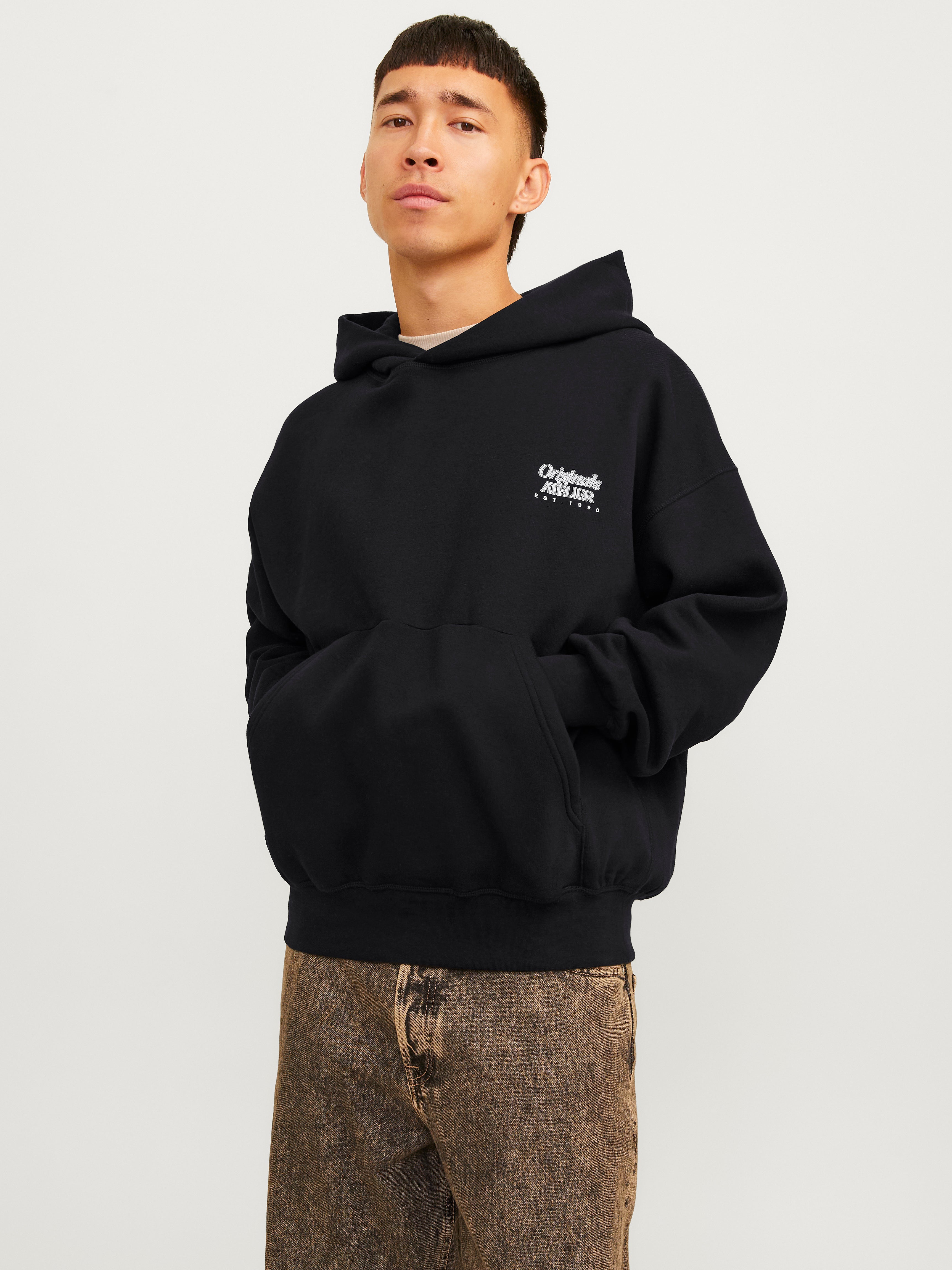 Loose Fit Hoodie Sweatshirt