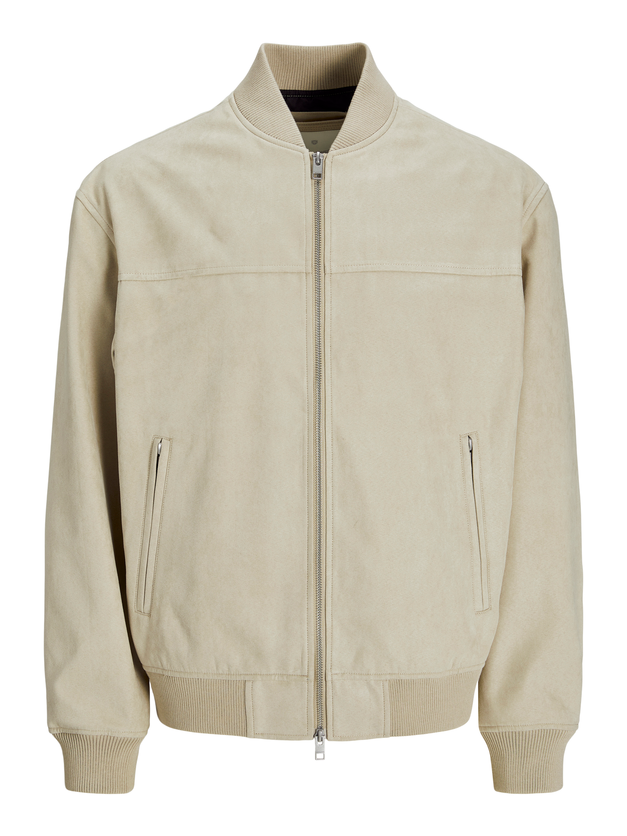 Jack & Jones Veste aviateur -White Pepper - 12263593