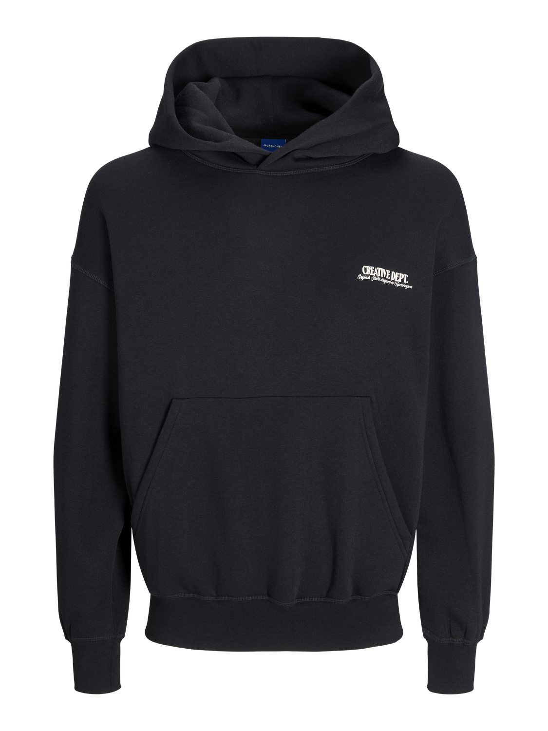 Loose Fit Hoodie Black Jack Jones