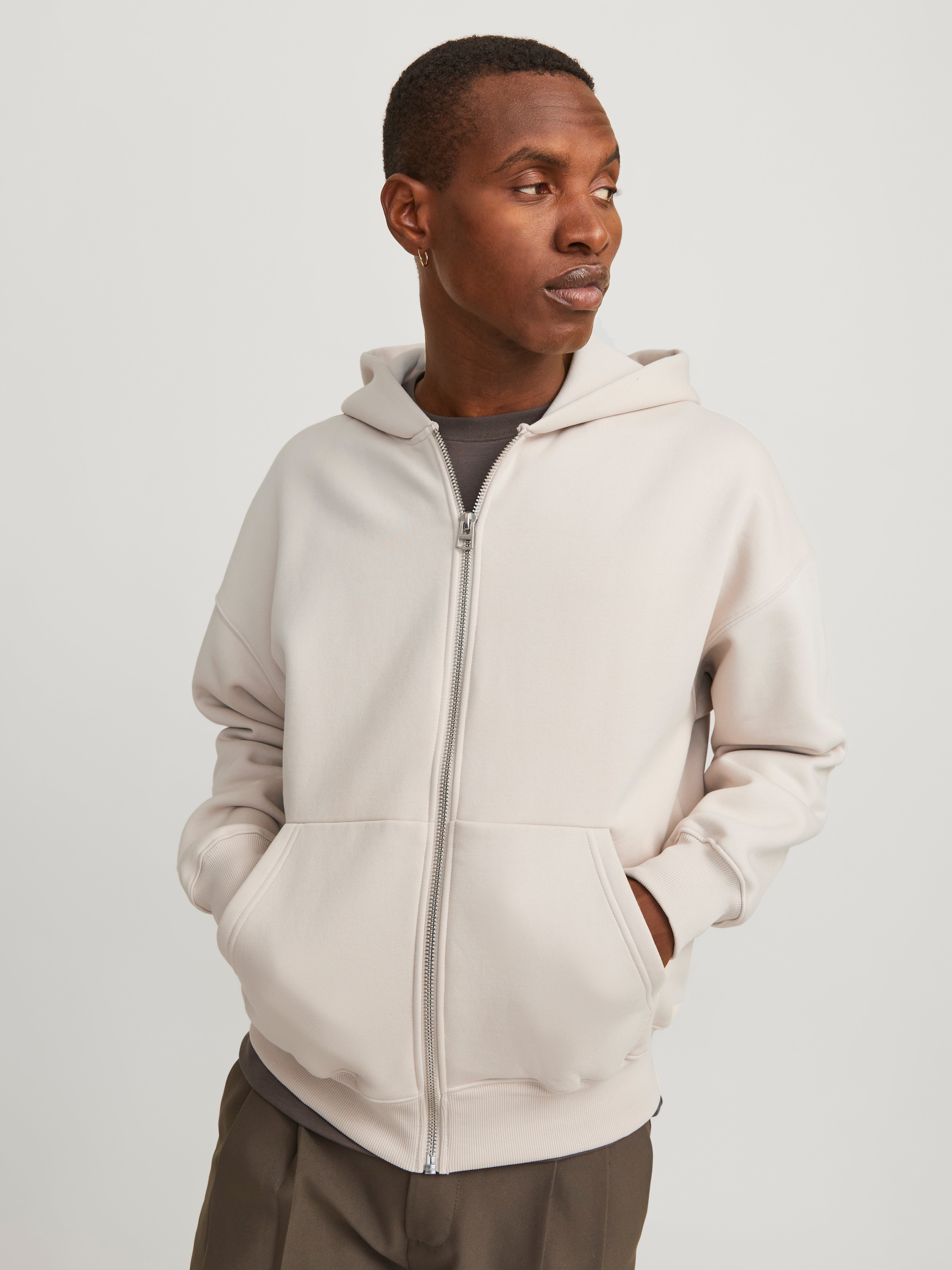 Chandail ouaté à capuchon Coupe ample | Jack & Jones®