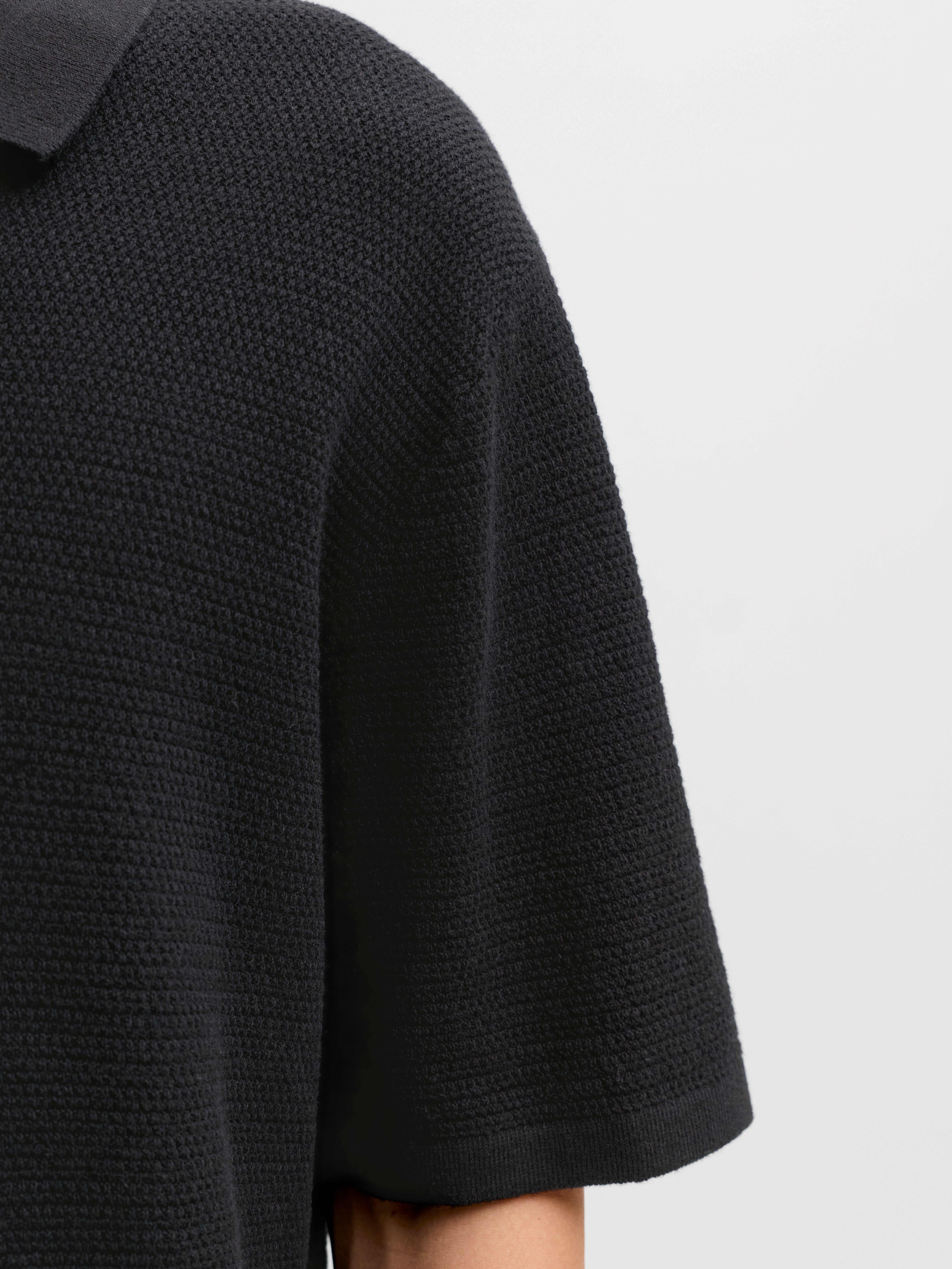 Relaxed Fit Knitted Polo | Jack & Jones