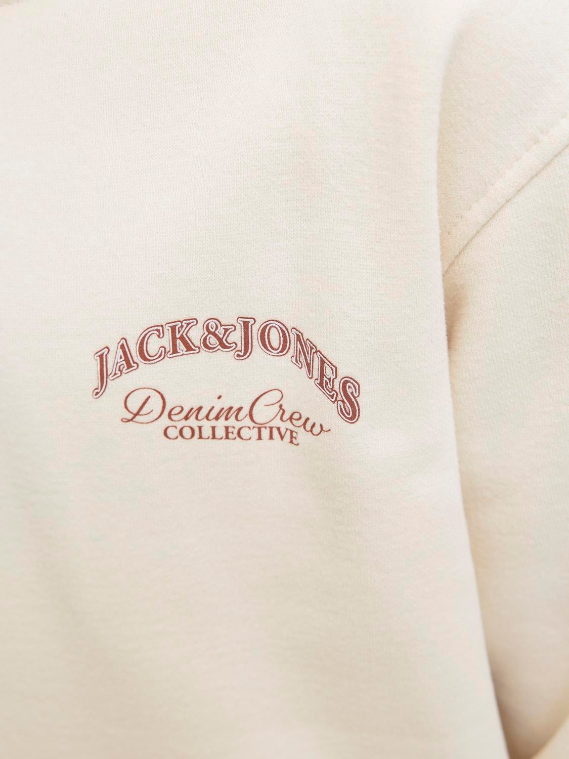 Chandail ouaté à capuchon Coupe décontractée | Jack & Jones