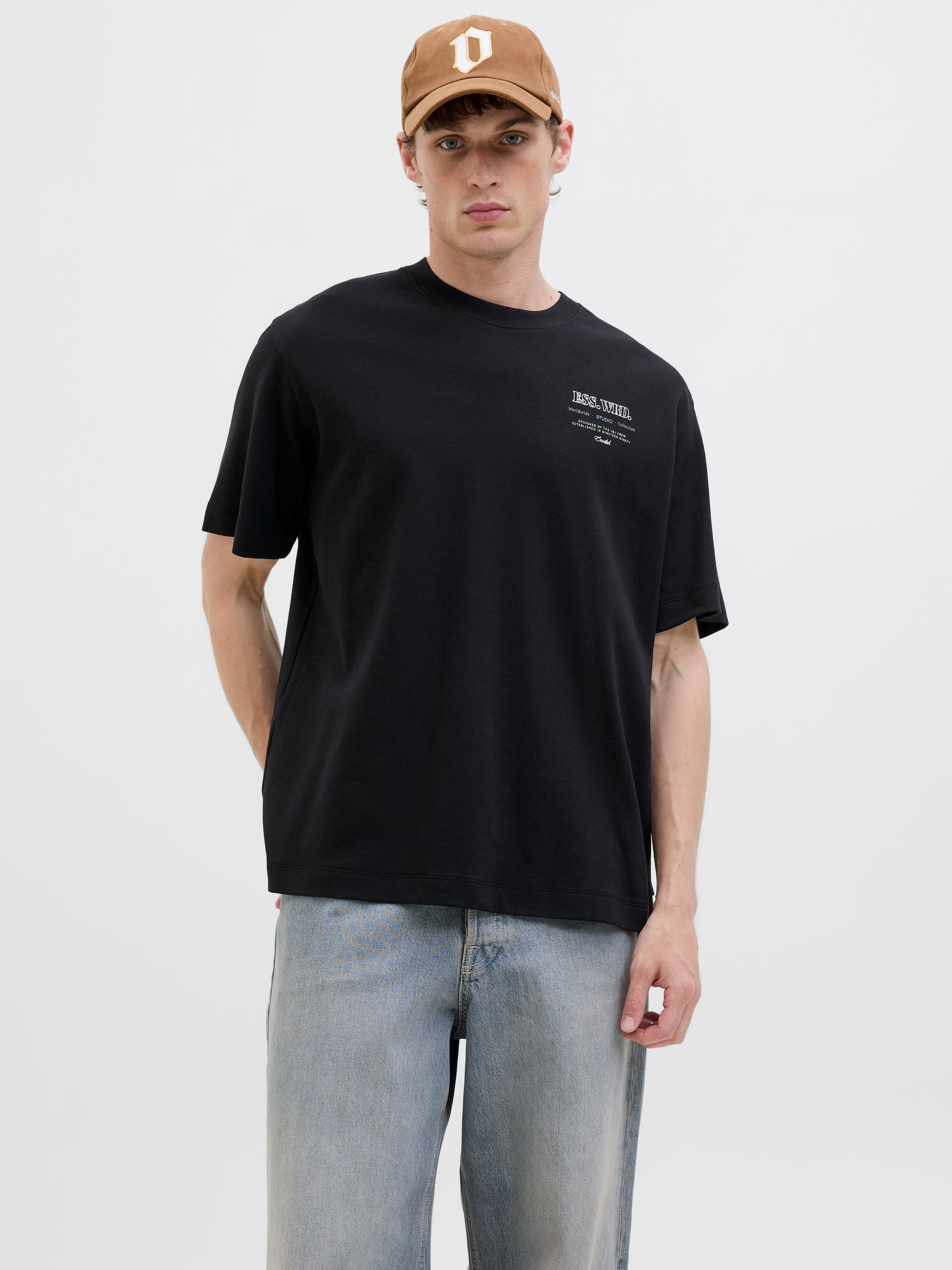 T-shirt Col rond Coupe ample | Jack & Jones