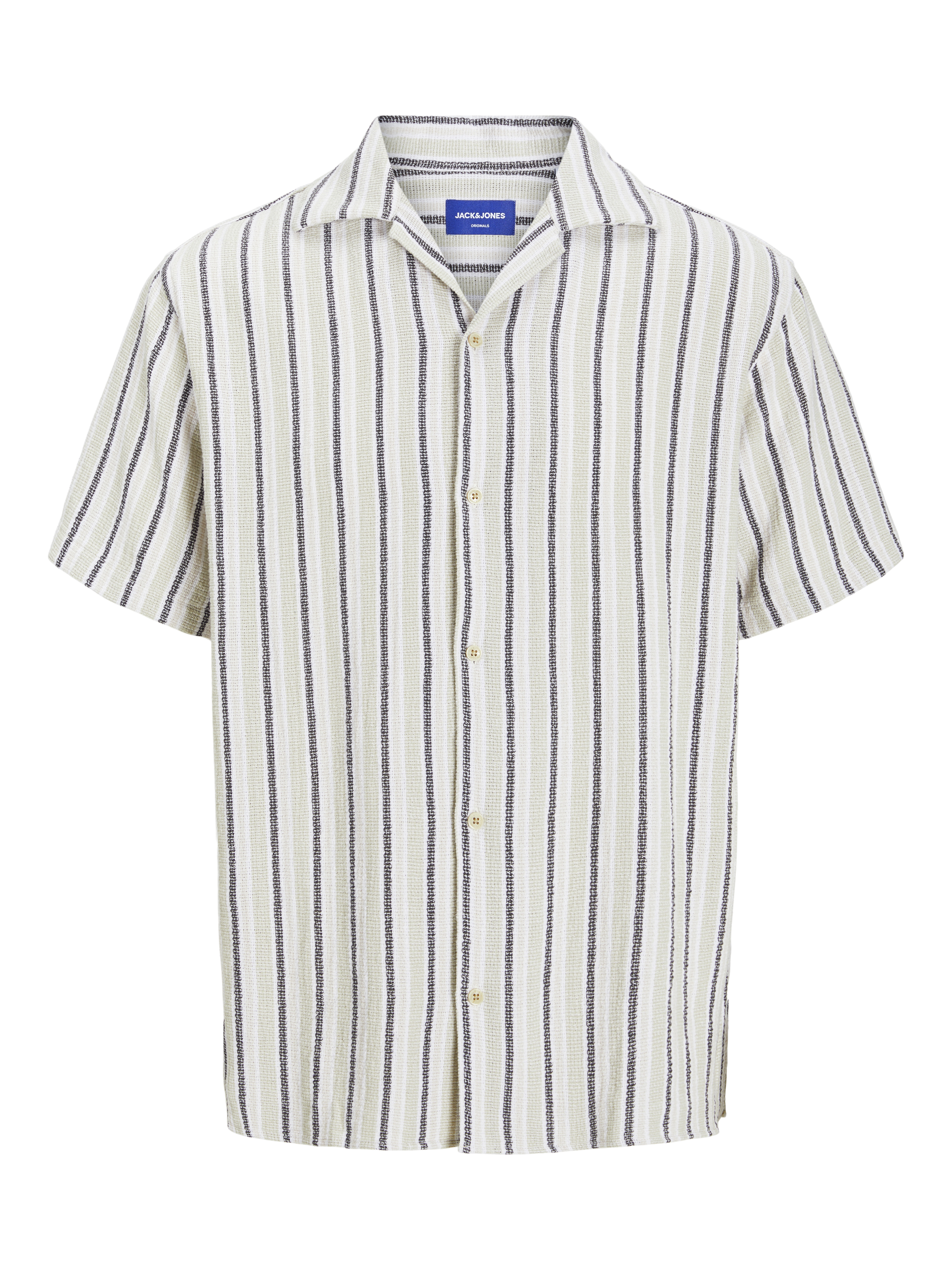★SATUR★ All Day Color Stripe Short Sleeve T-Shirt Mint jackjones-