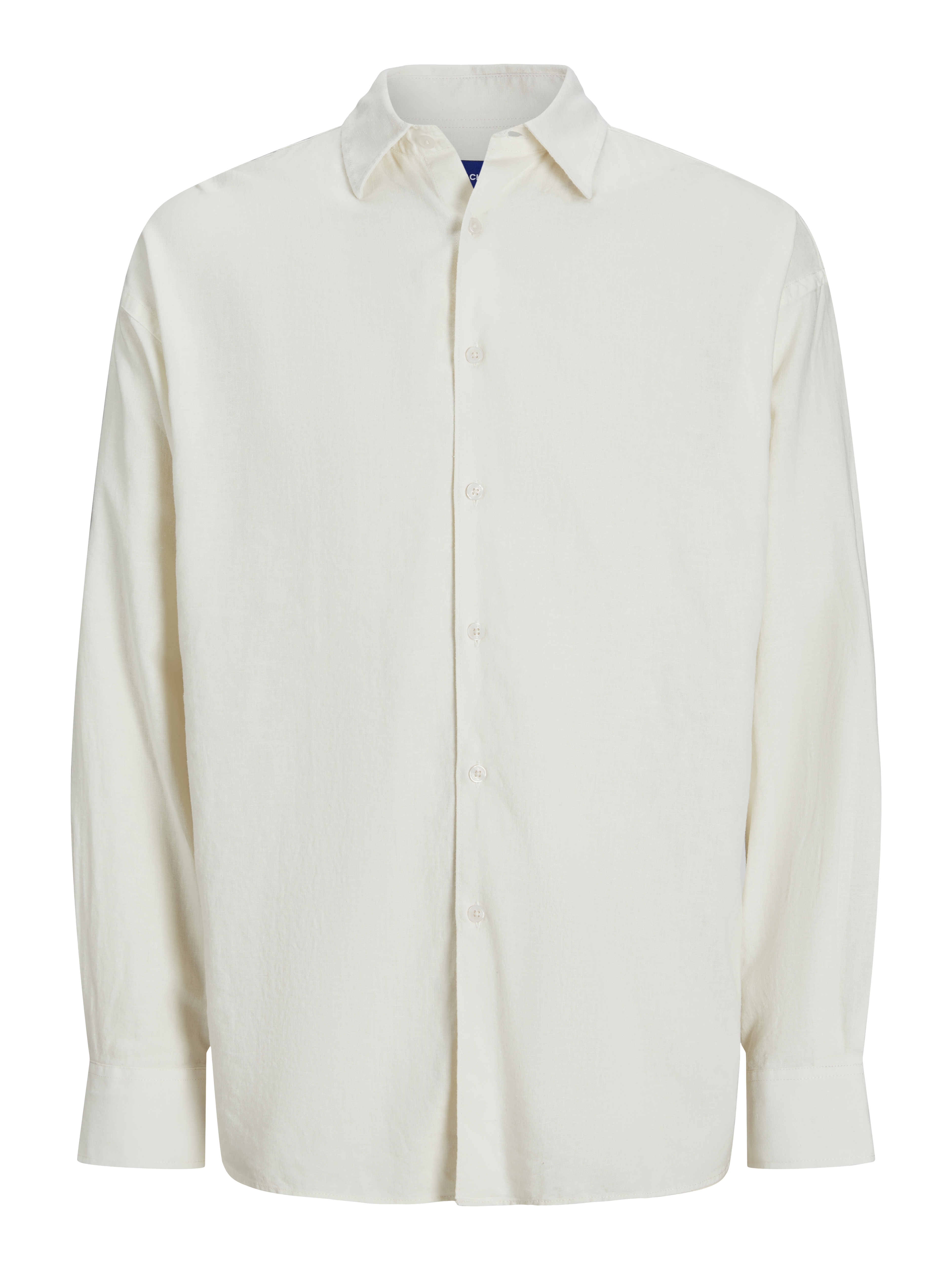 Wide Fit Linen-blend Shirt | Jack & Jones