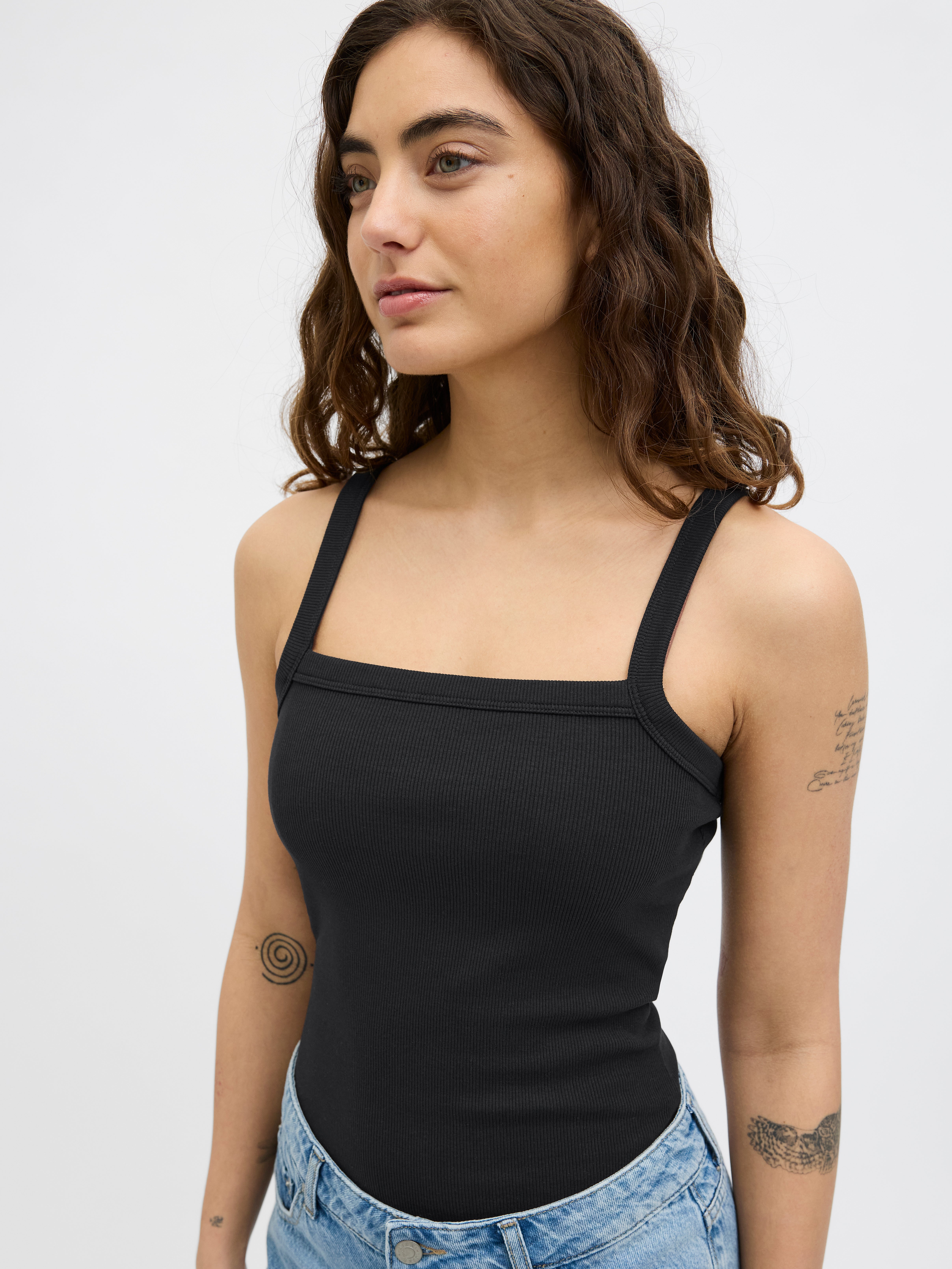 Standard Fit Square neck Tank Top | Jack & Jones