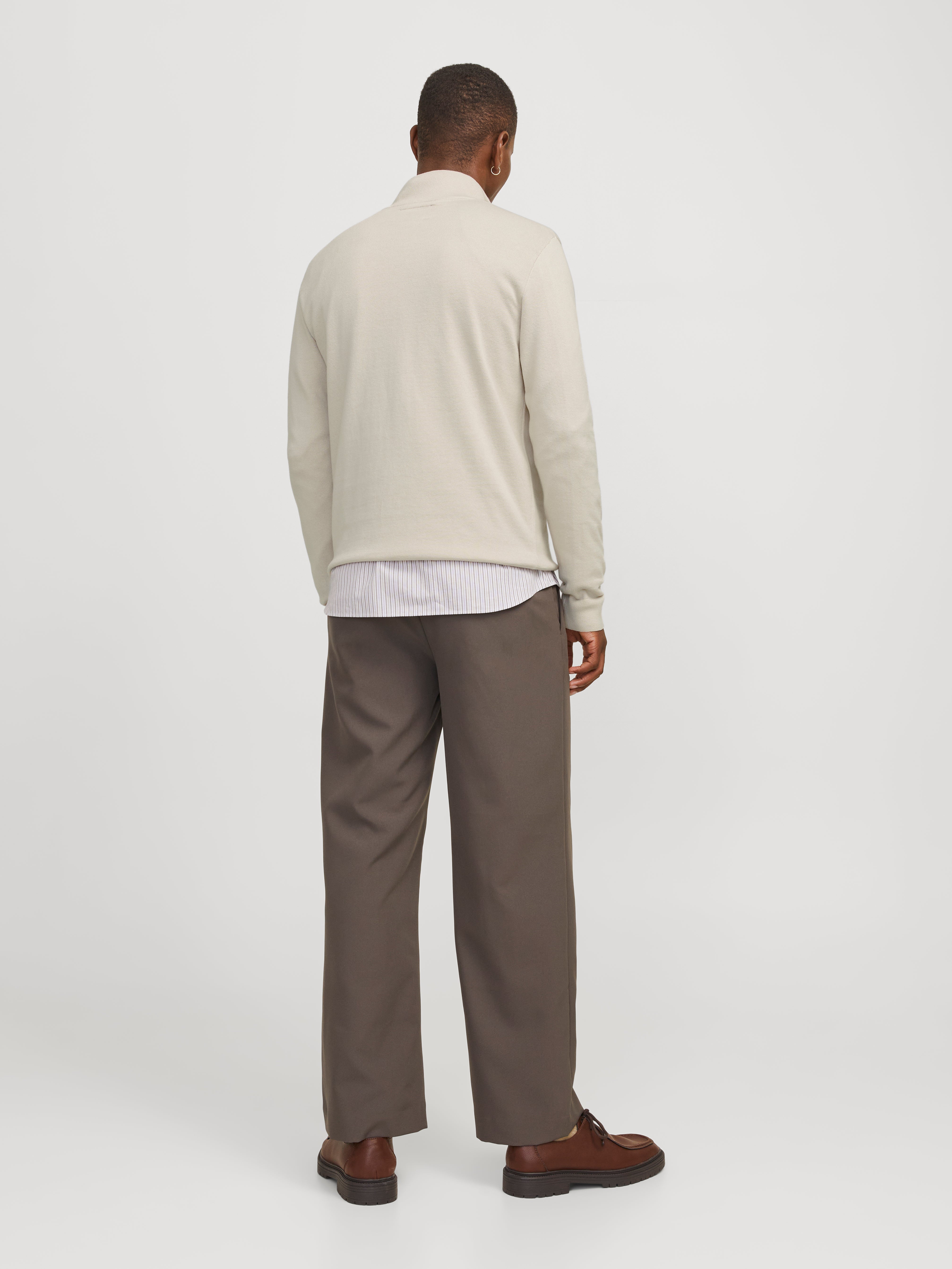 Half-zip Sweater | Light Grey | Jack & Jones®