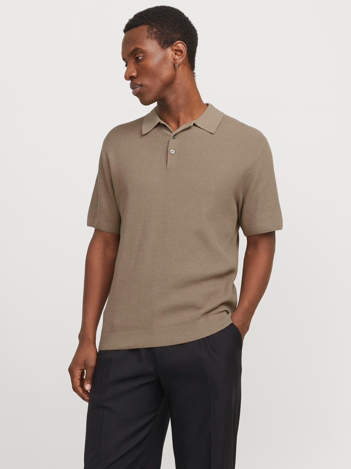 優れた品質 Regular Jones® & Jack | Grey Medium | Polo Knitted Fit その他