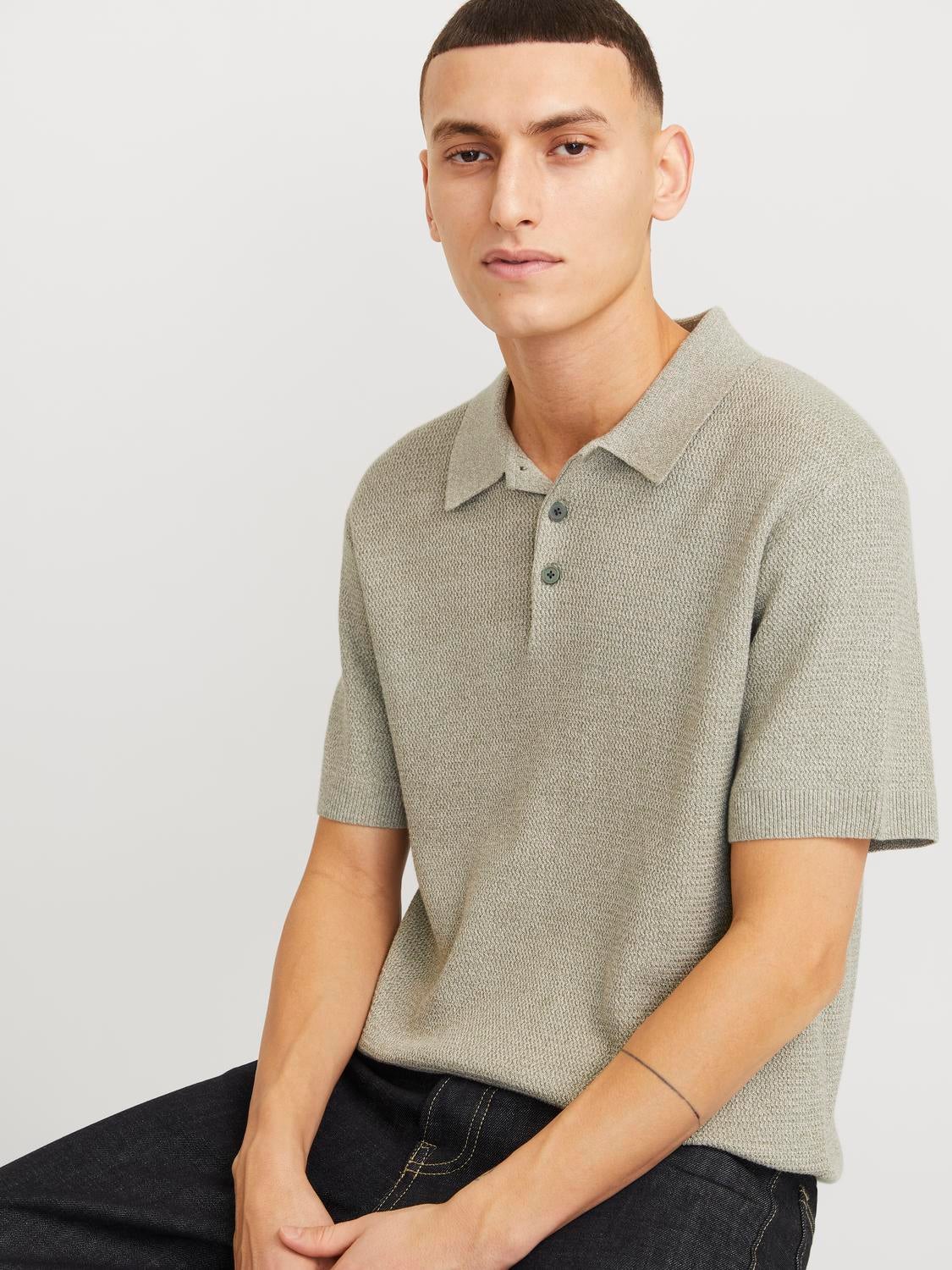 Regular Fit Knitted Polo-Shirt | Jack & Jones