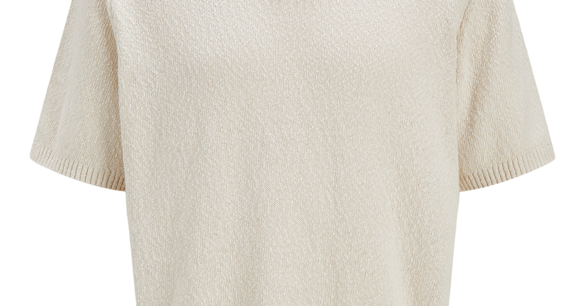 Loose Fit Knitted Polo-Shirt | Off White | Jack & Jones®