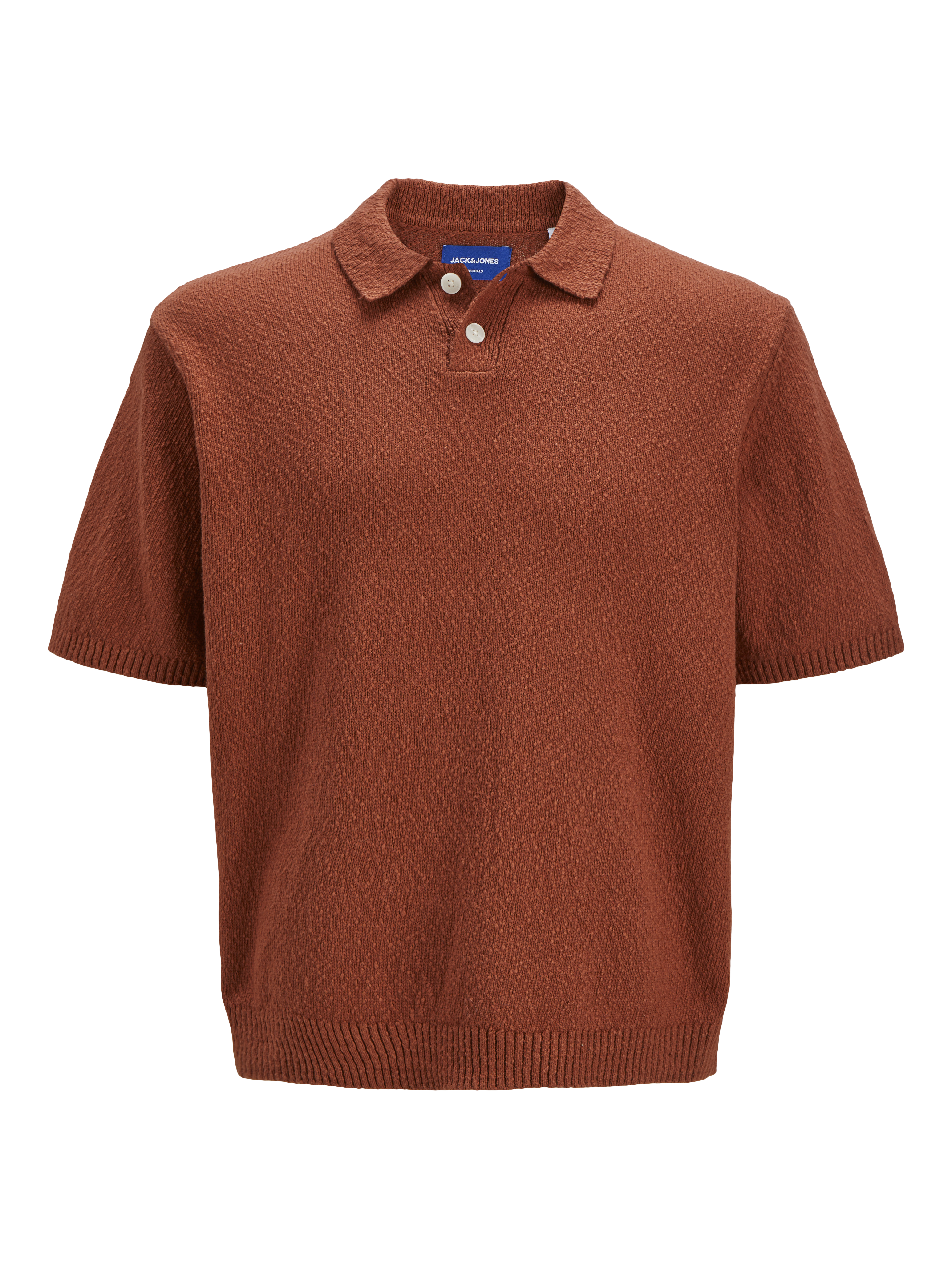 Loose Fit Knitted Polo-Shirt | Jack & Jones