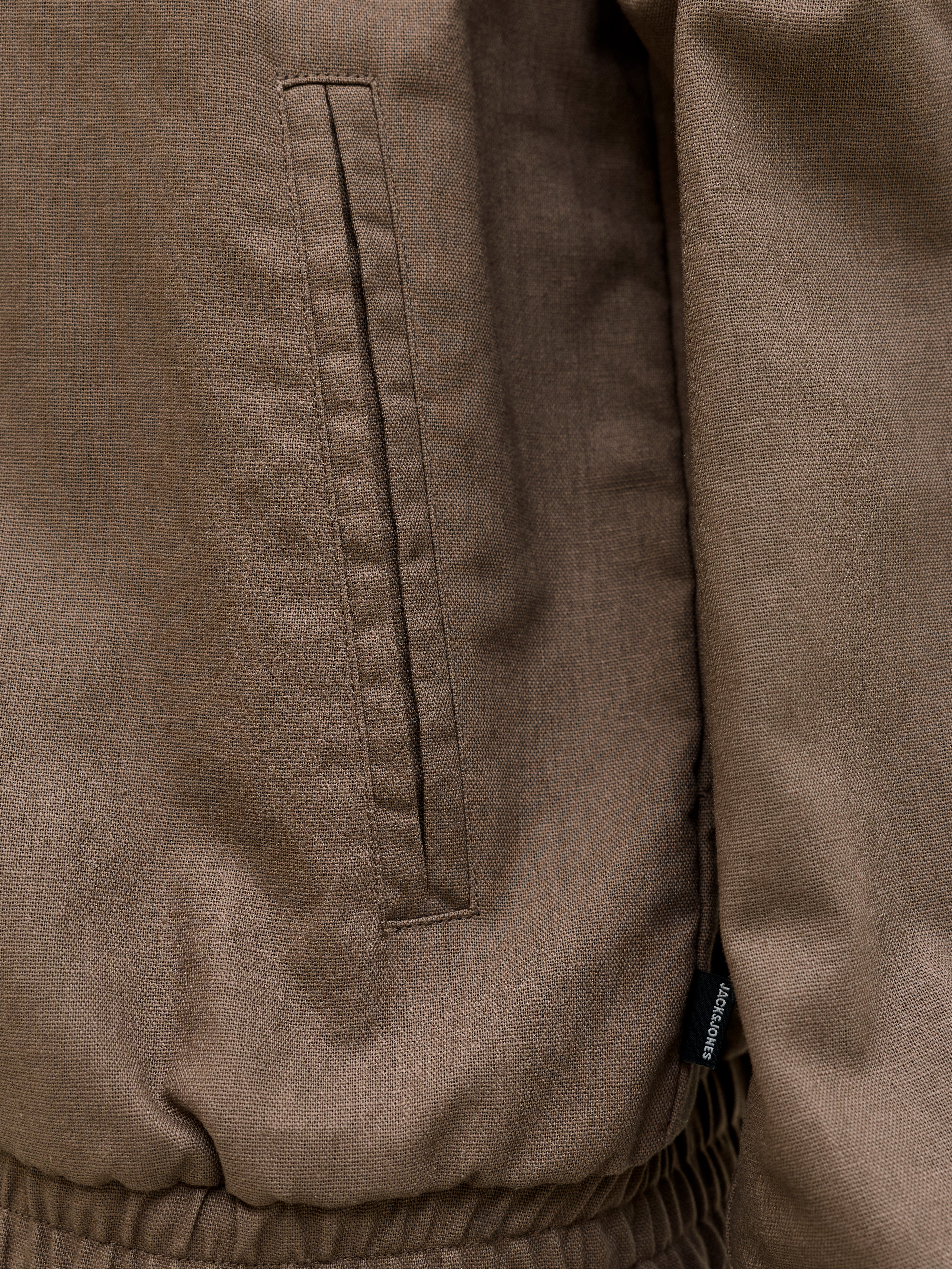 Linen-Blend Bomber Jacket | Jack & Jones®