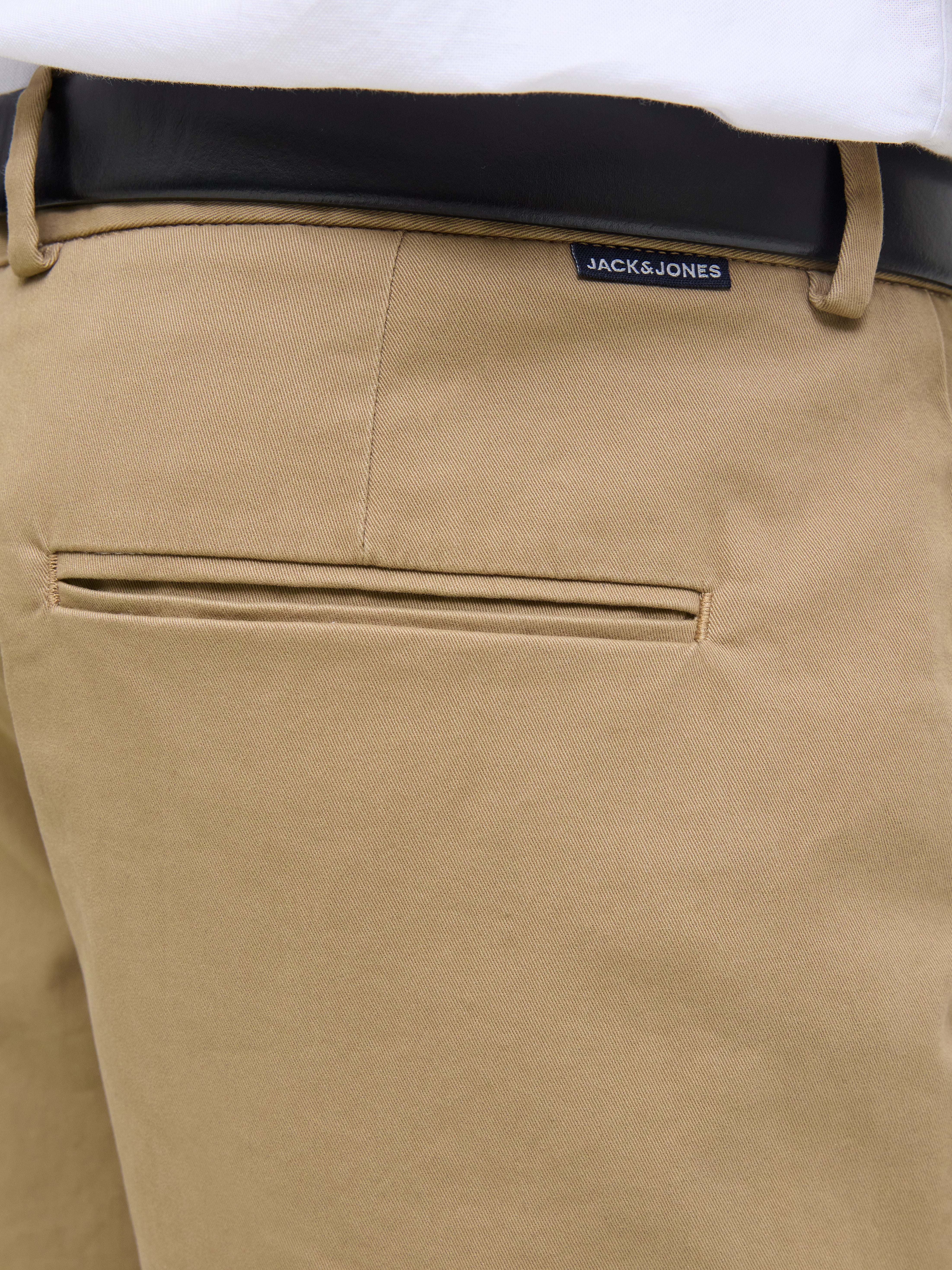 Loose Fit Chino shorts | Light Brown | Jack & Jones®