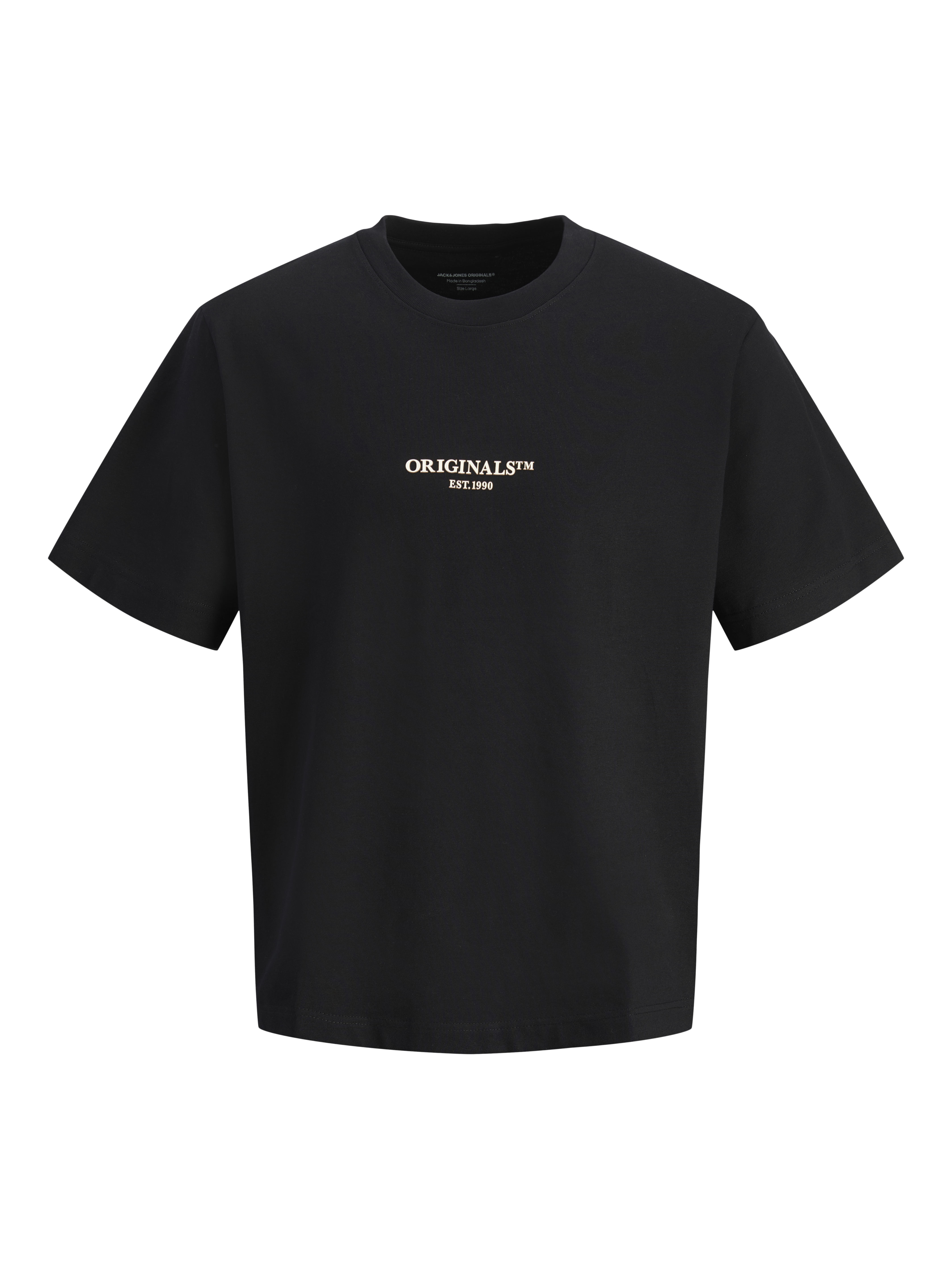 交換無料！ Loose Fit Crew neck T-Shirt | Black | Jack & Jones® トップス