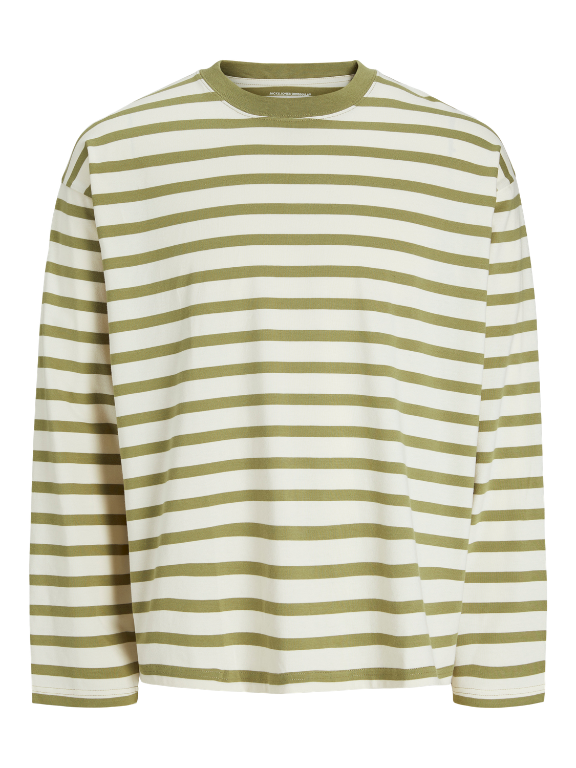 Loose Fit Printed Striped T-Shirt | Jack & Jones