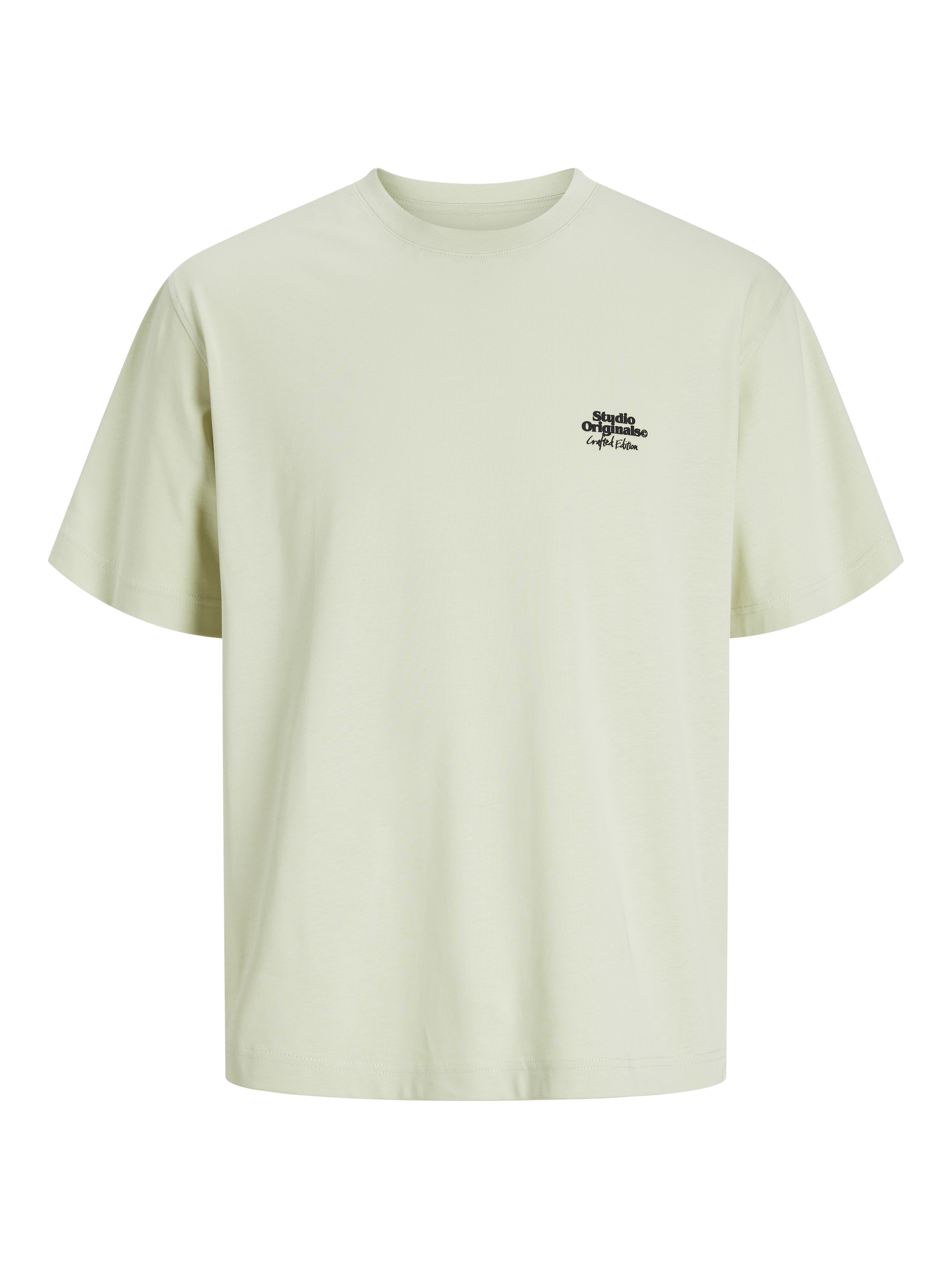 KYNE × Russet Burbank LS TEE (WHITE) XL Loose Fit Crew neck T-Shirt | Light Green | Jack & Jones®