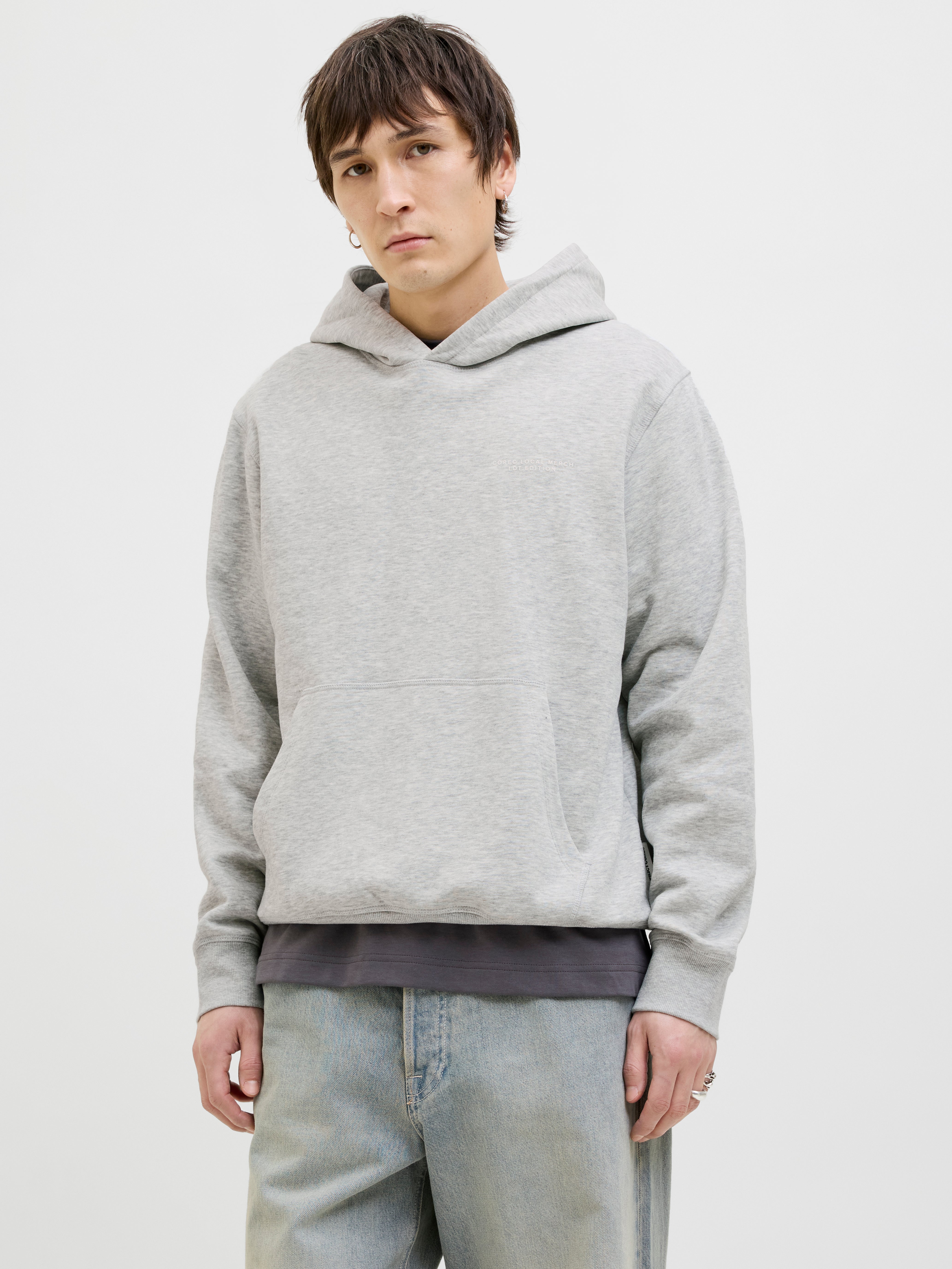 Chandail ouaté à capuchon Coupe décontractée | Jack & Jones