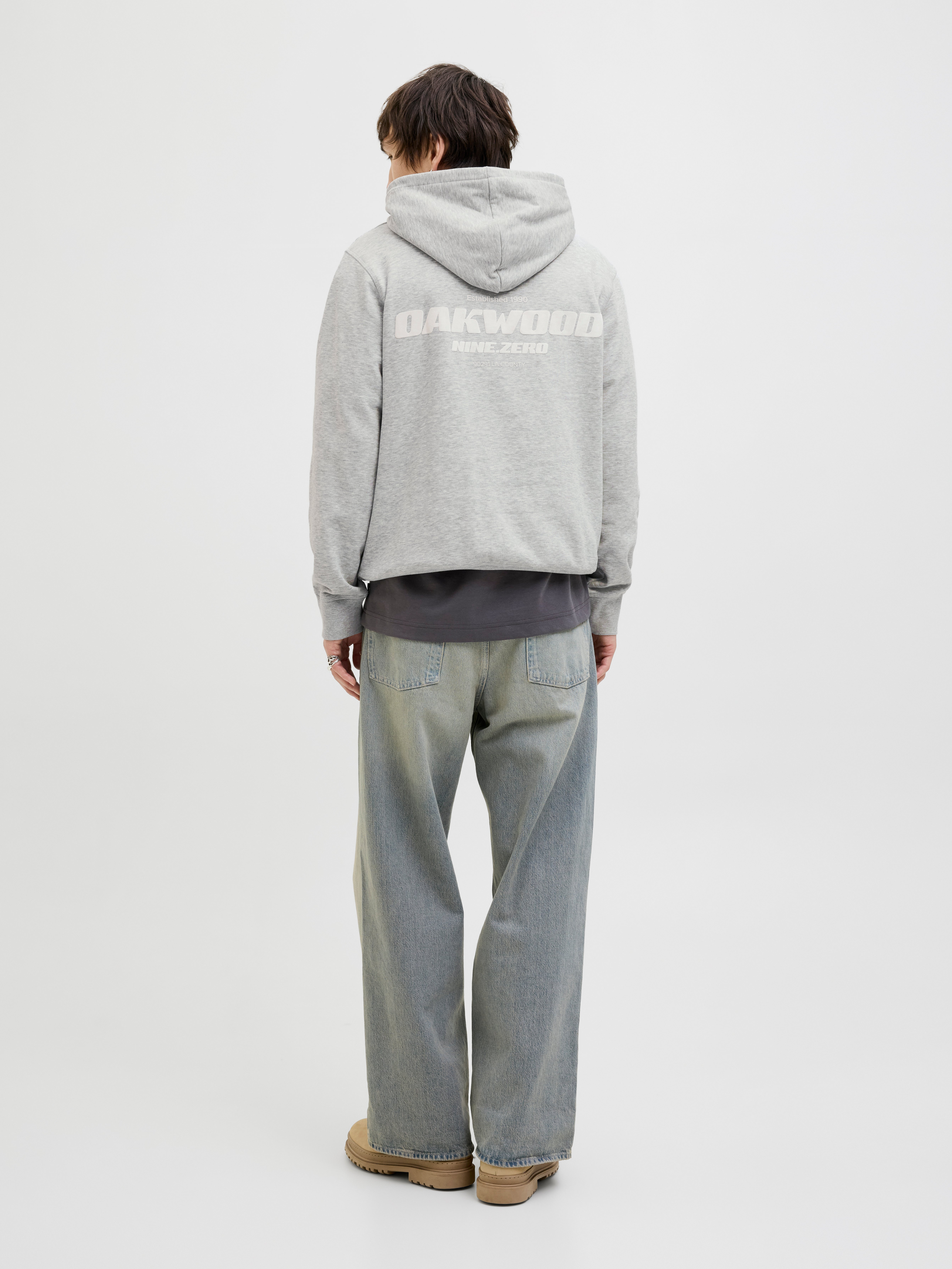 Chandail ouaté à capuchon Coupe décontractée | Jack & Jones