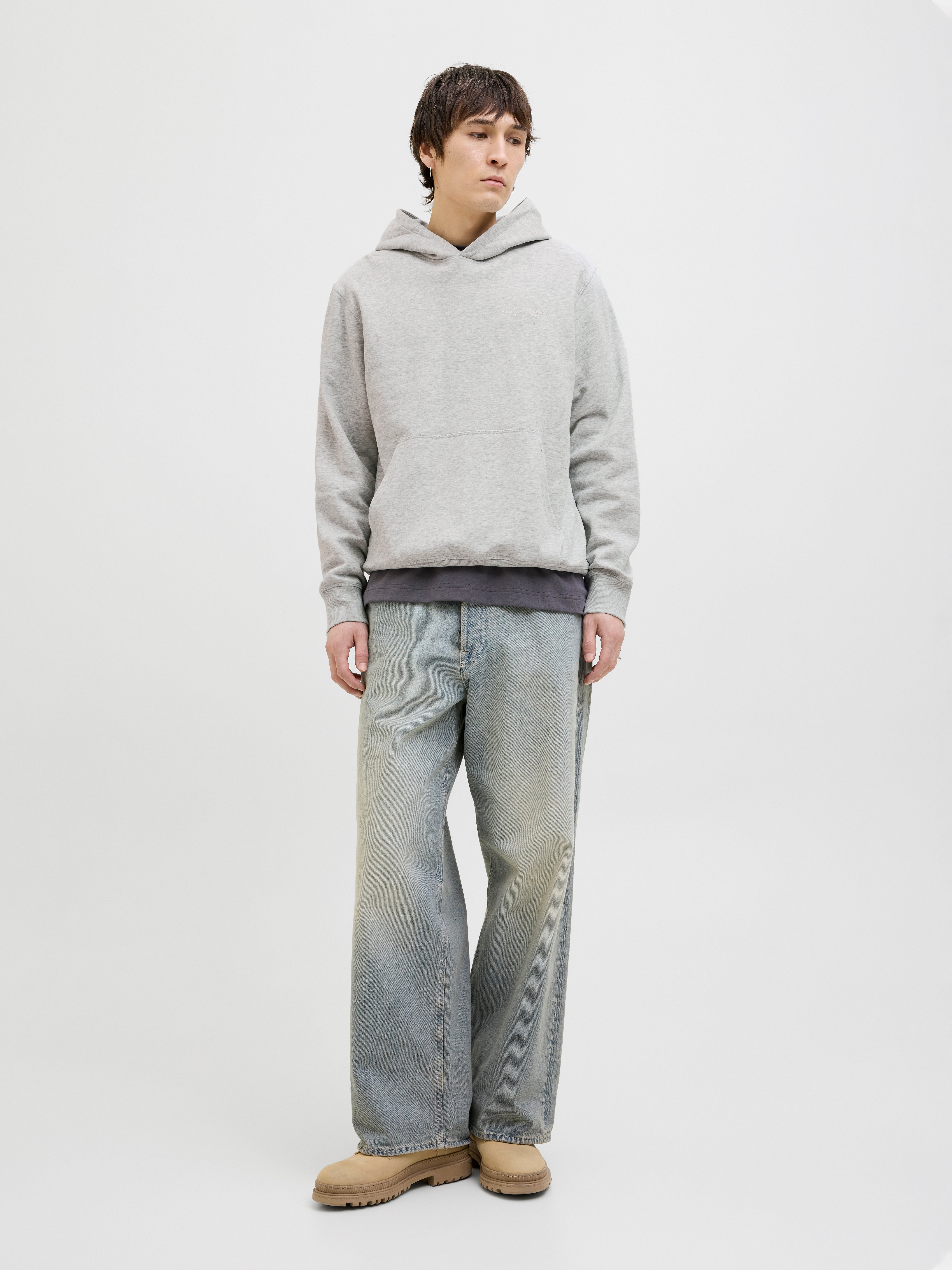 Chandail ouaté à capuchon Coupe décontractée | Jack & Jones