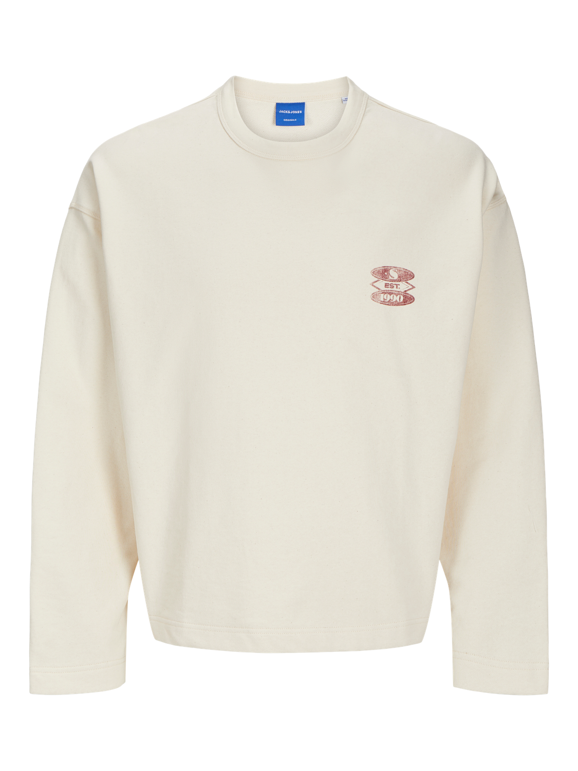 Oversize Cropped Fit Sweatshirt Light Rose Jack Jones®