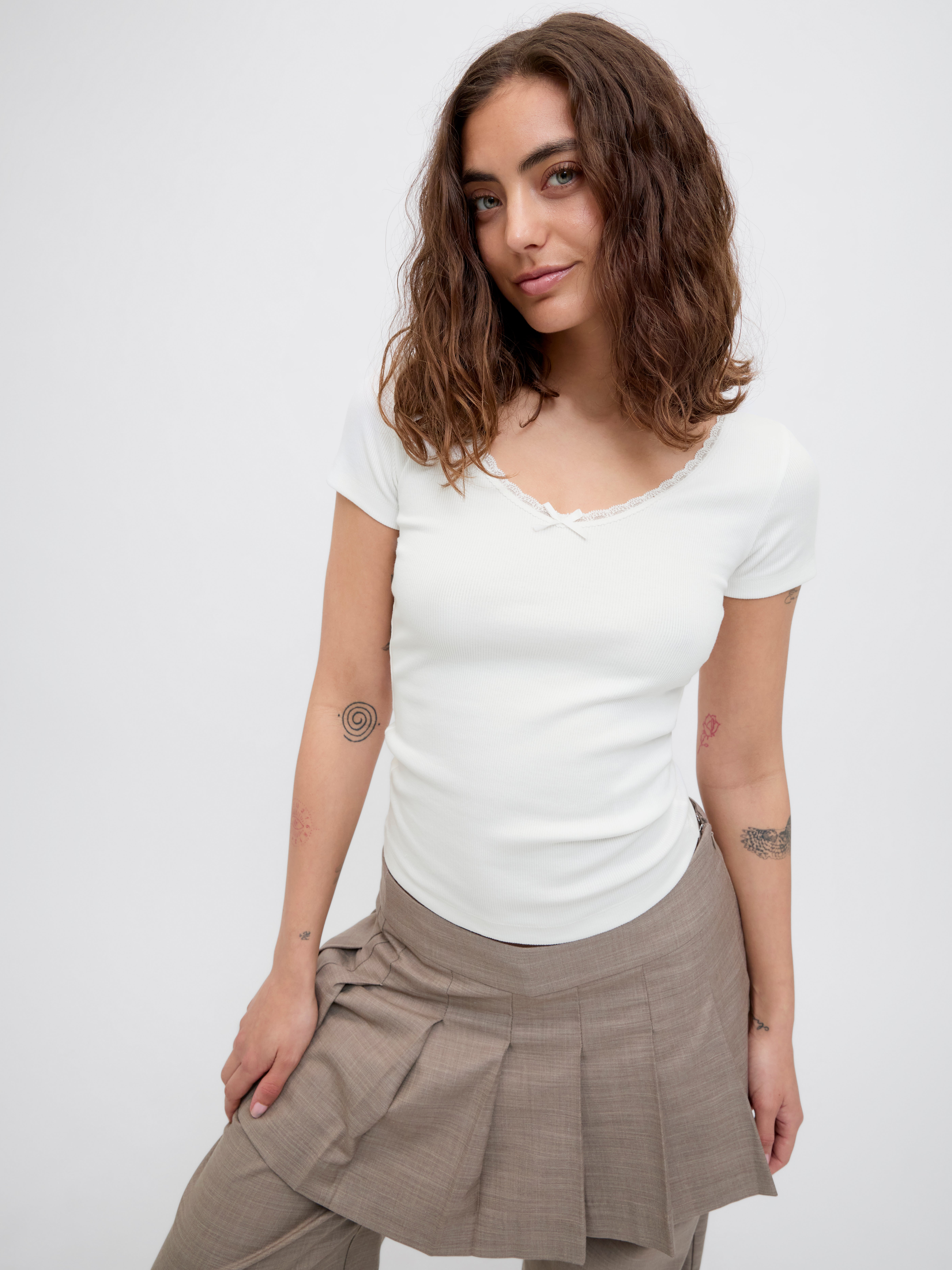 Stretch Fit V-Neck T-Shirt | Jack & Jones