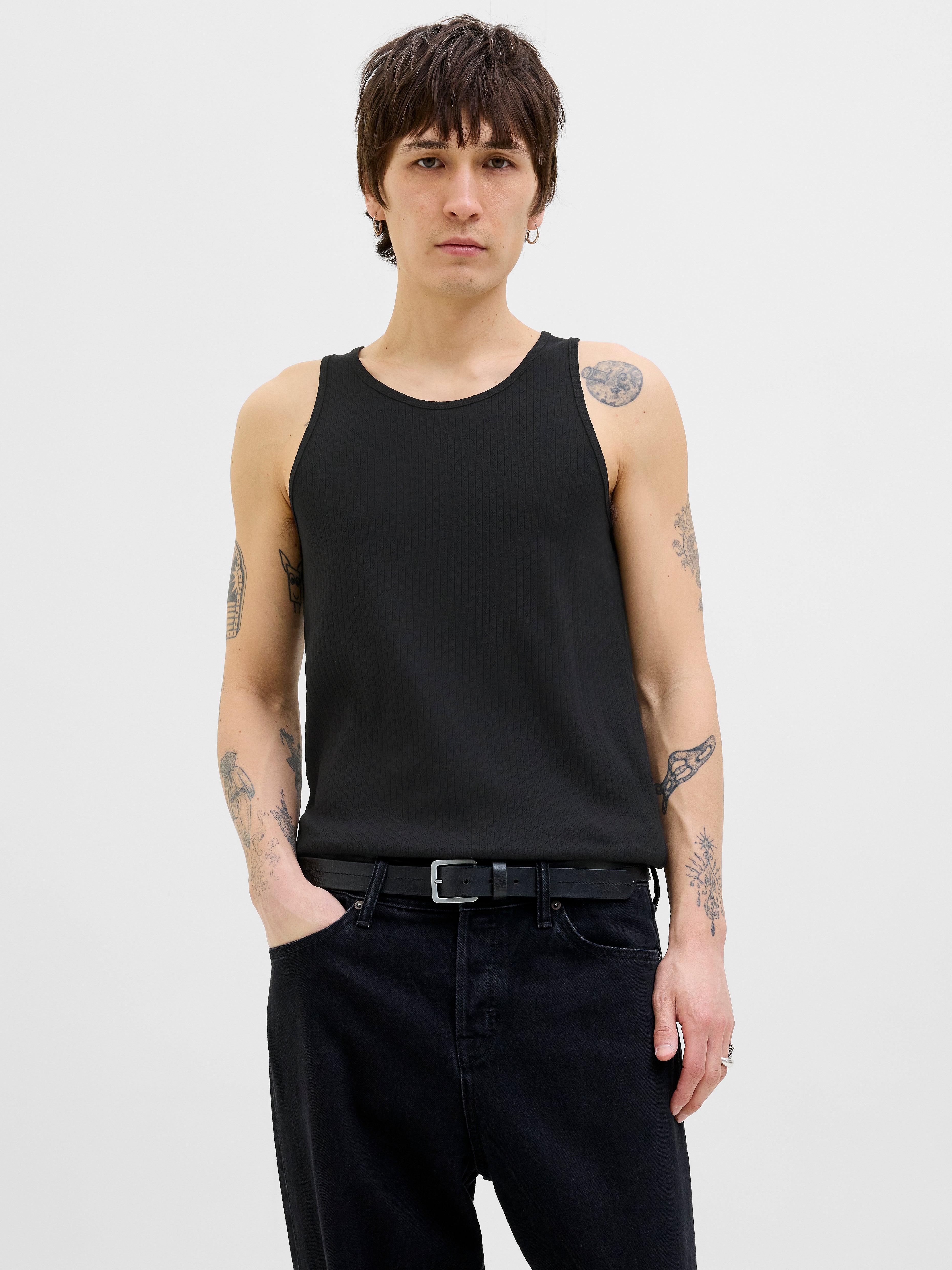 MASU（エムエーエスユー）のPRINT JACK T-SHIRT BLACKの通販