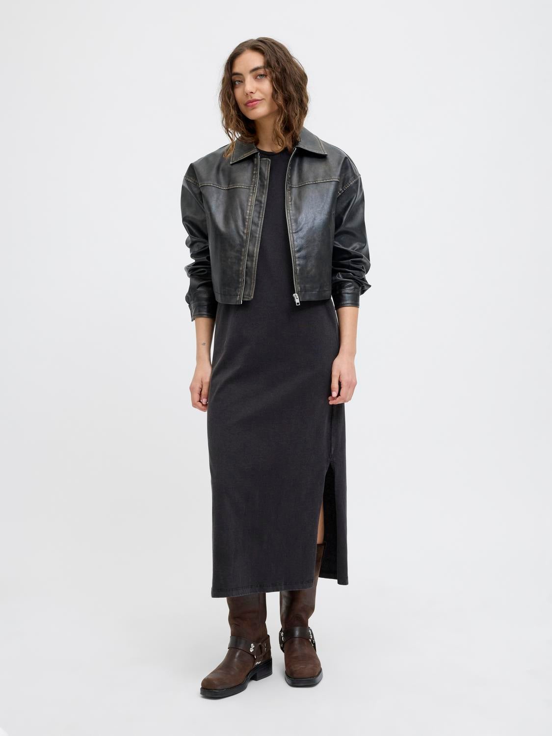 Loose Fit Round neck Midi dress | Jack & Jones