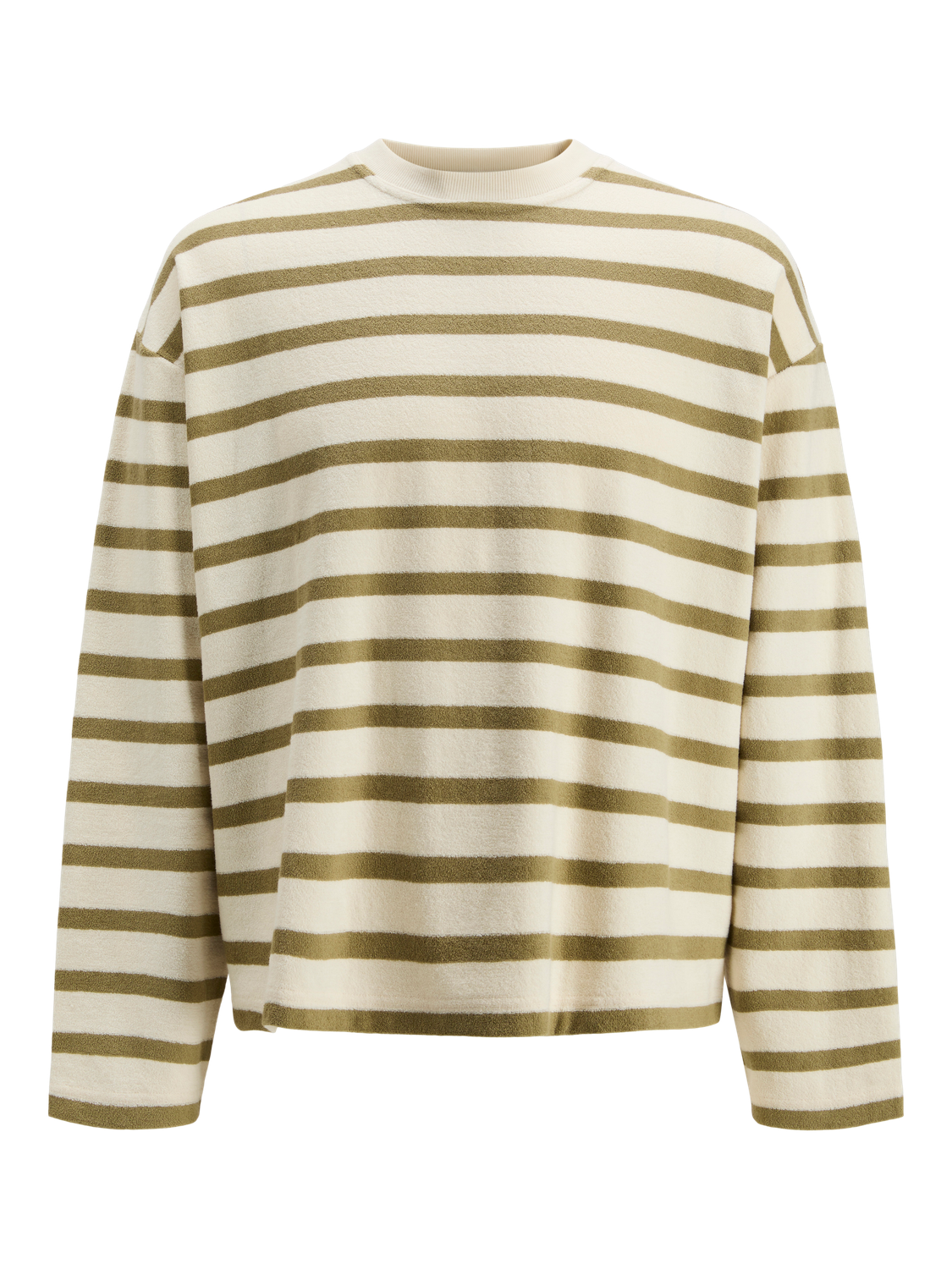 Oversized Cropped Fit Crew neck Set sleeves Sweatshirt | Jack & Jones