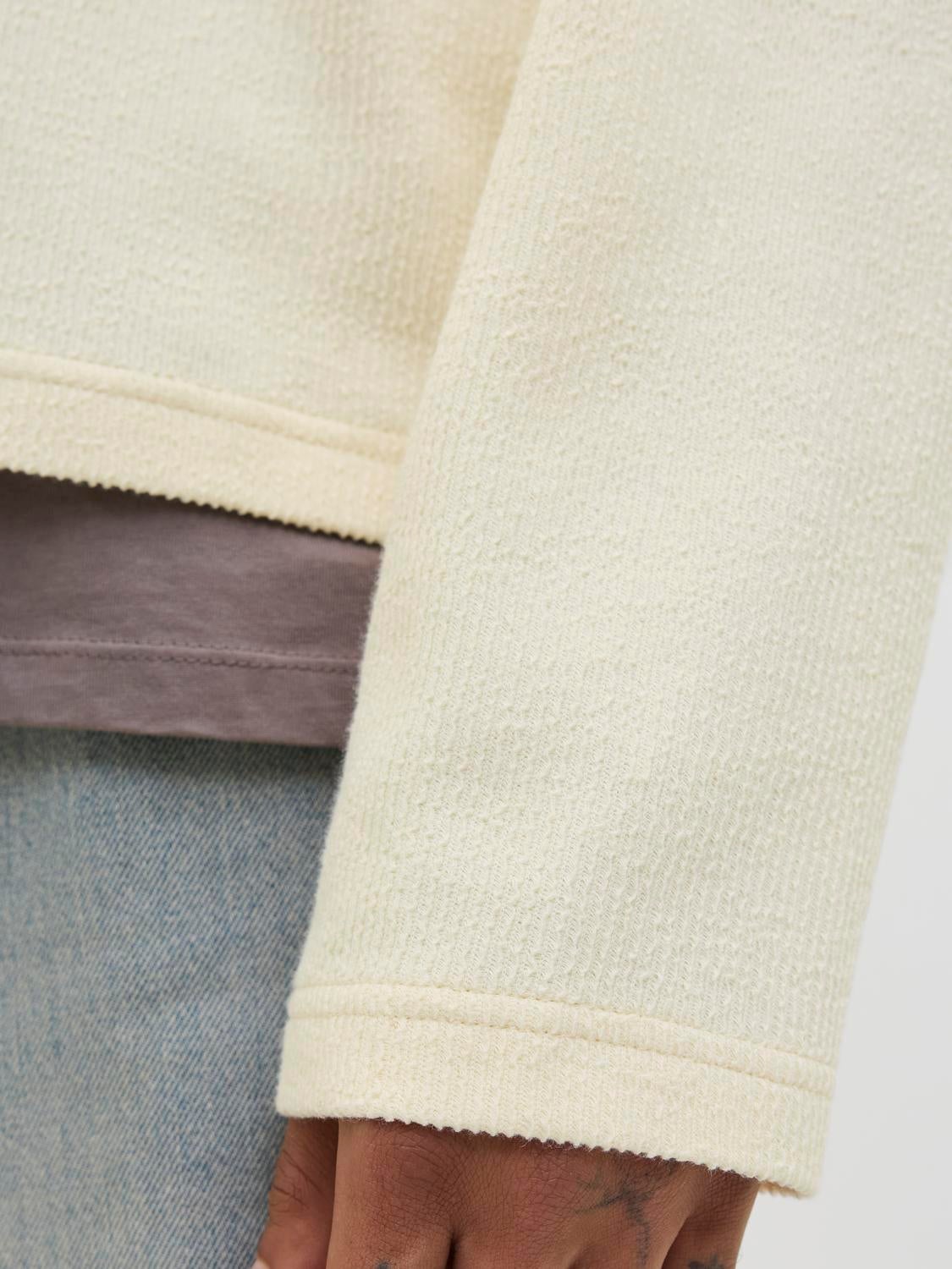 Loose Fit Polo Set sleeves Sweatshirt | Jack & Jones