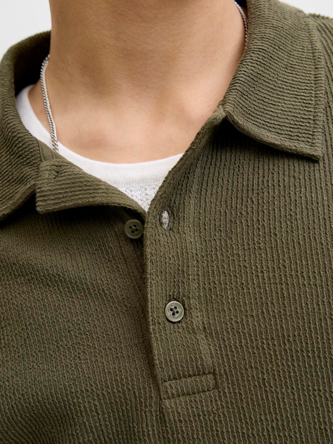 Loose Fit Polo Set sleeves Sweatshirt | Jack & Jones