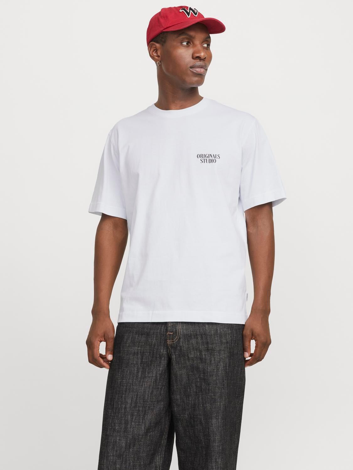 Loose Fit Graphic T-Shirt | Jack & Jones