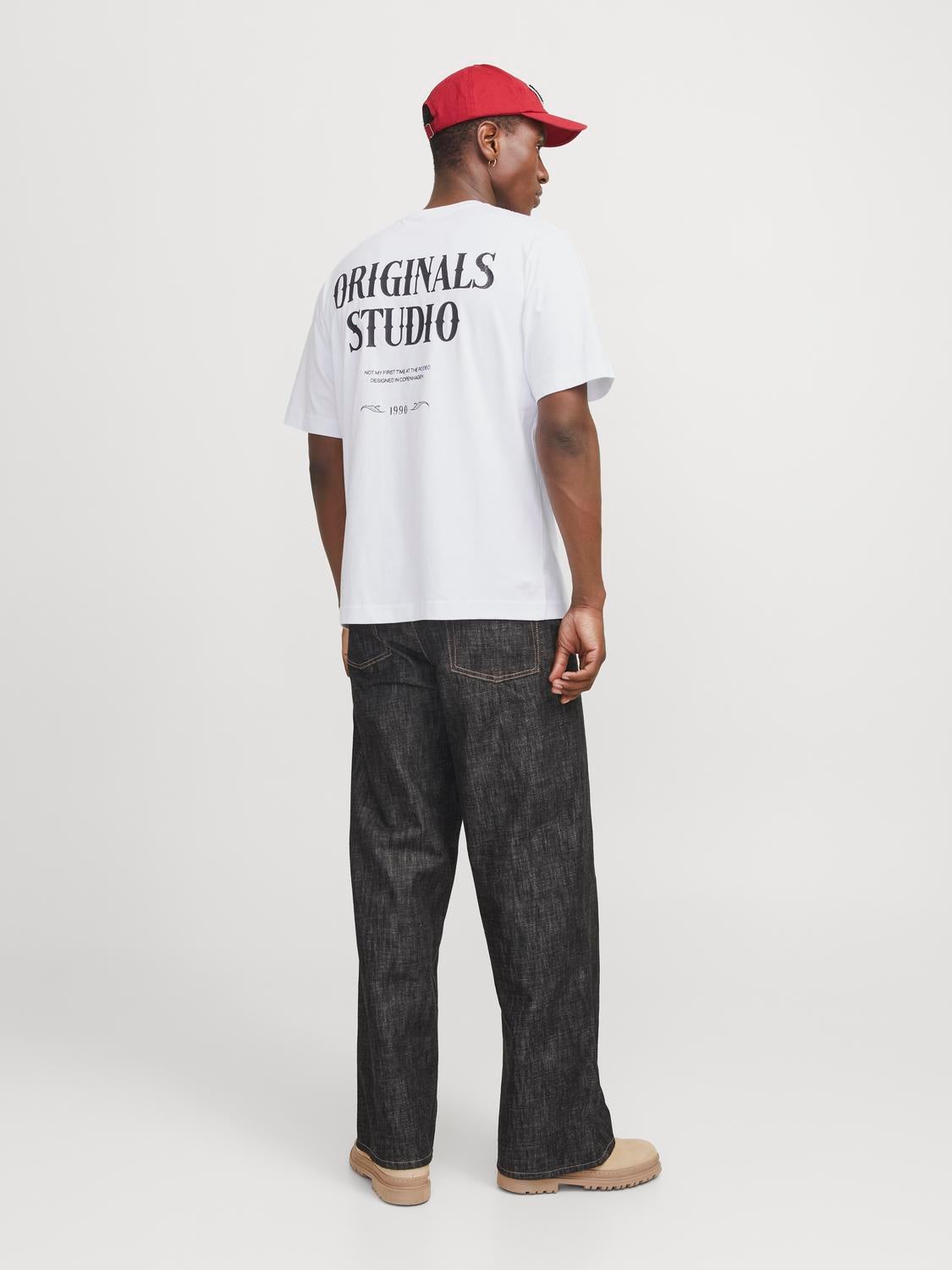 Loose Fit Graphic T-Shirt | Jack & Jones