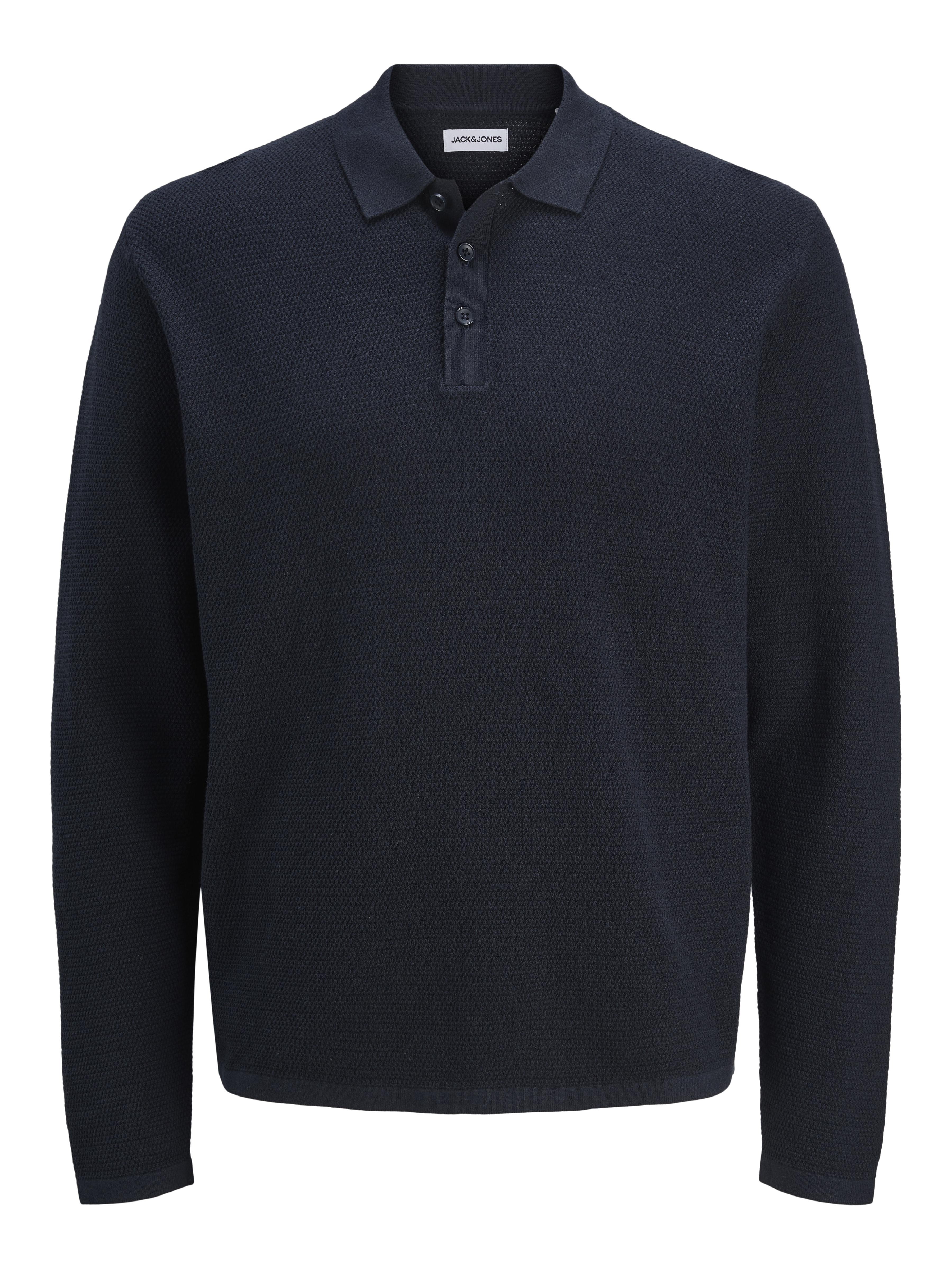 Relaxed Fit Knitted Polo-Shirt | Jack & Jones