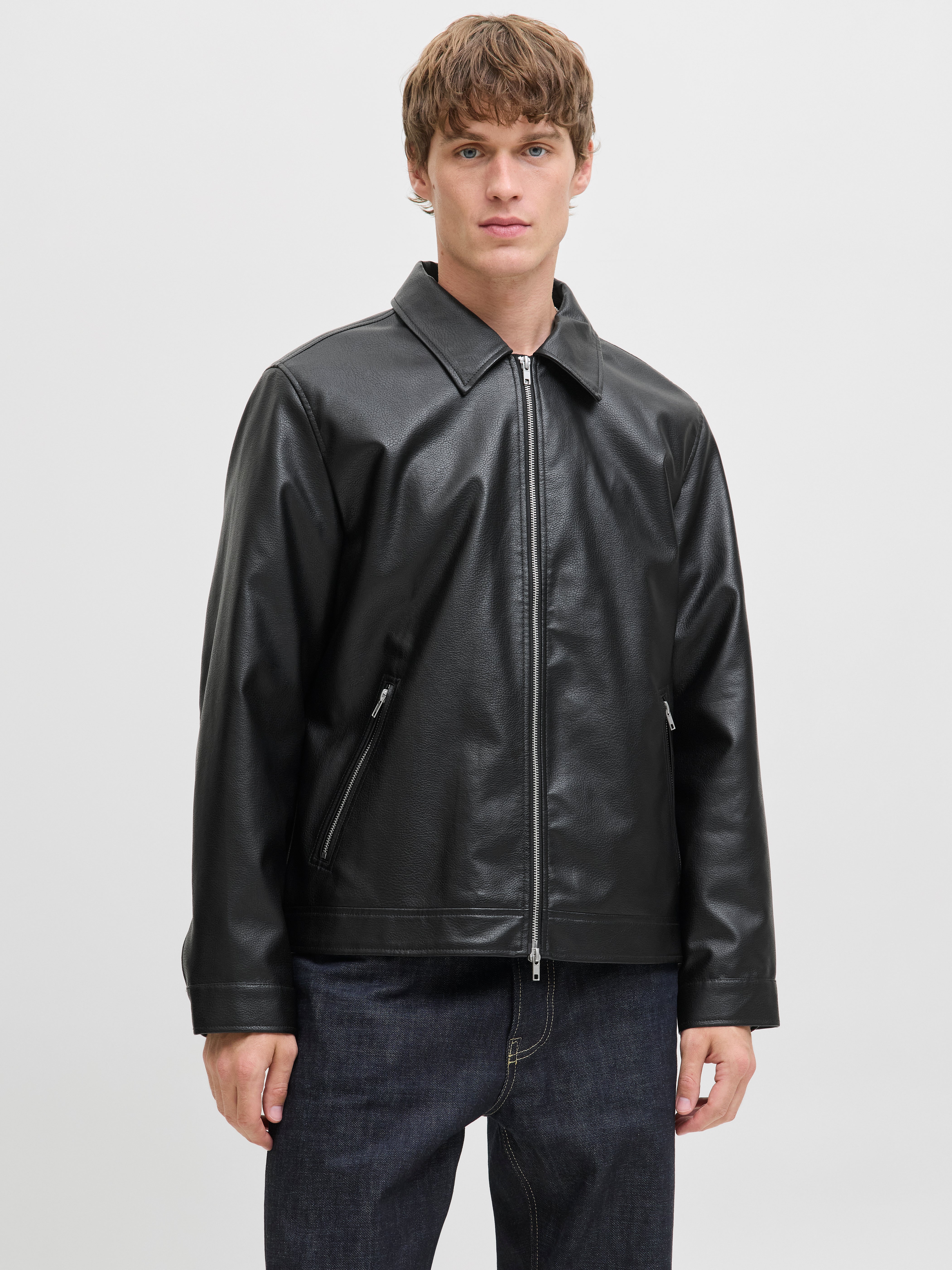 Vestes biker Col italien | Jack & Jones®