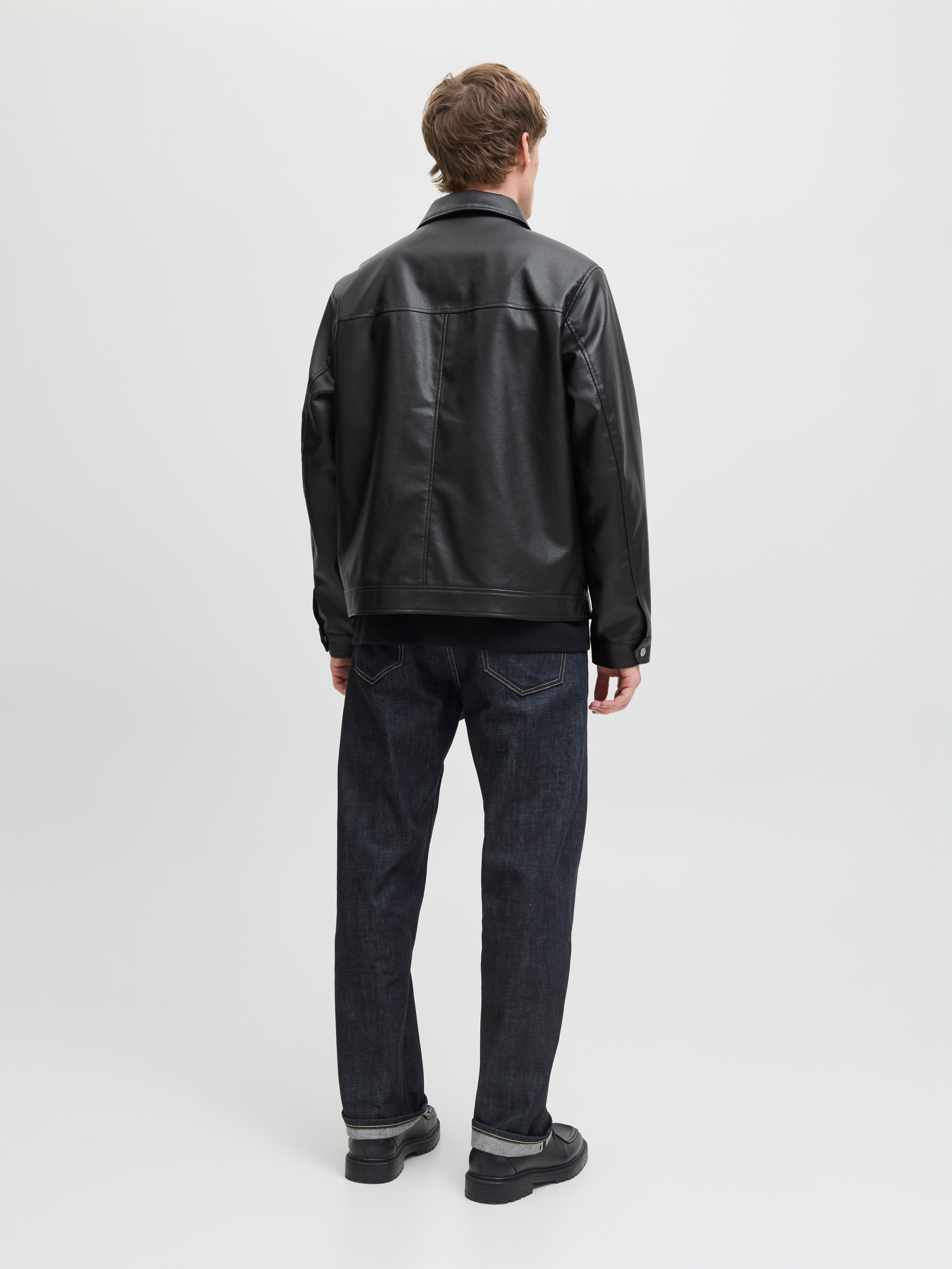 Spread collar Biker Jacket | Jack & Jones®