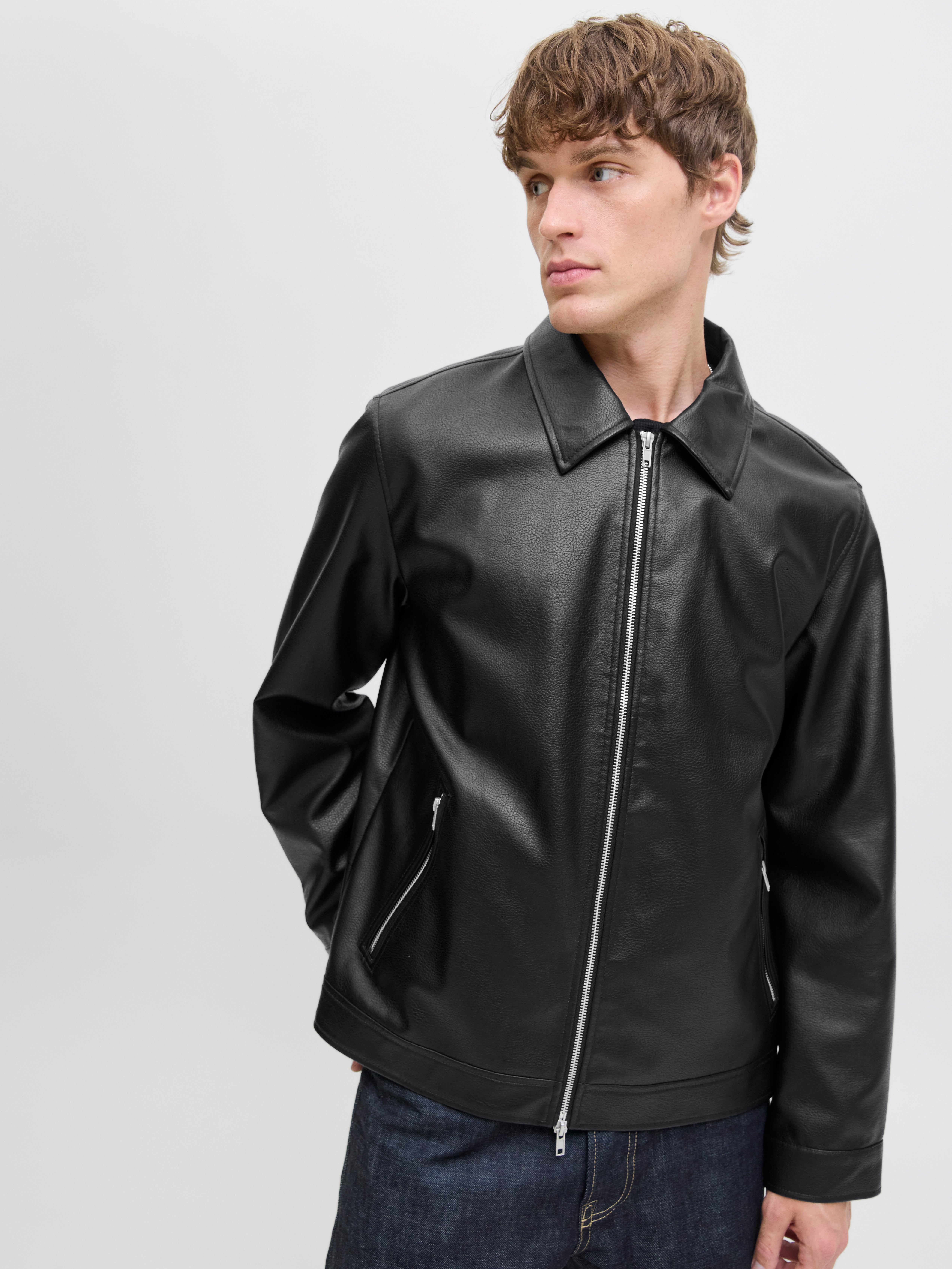Vestes biker Col italien | Jack & Jones®