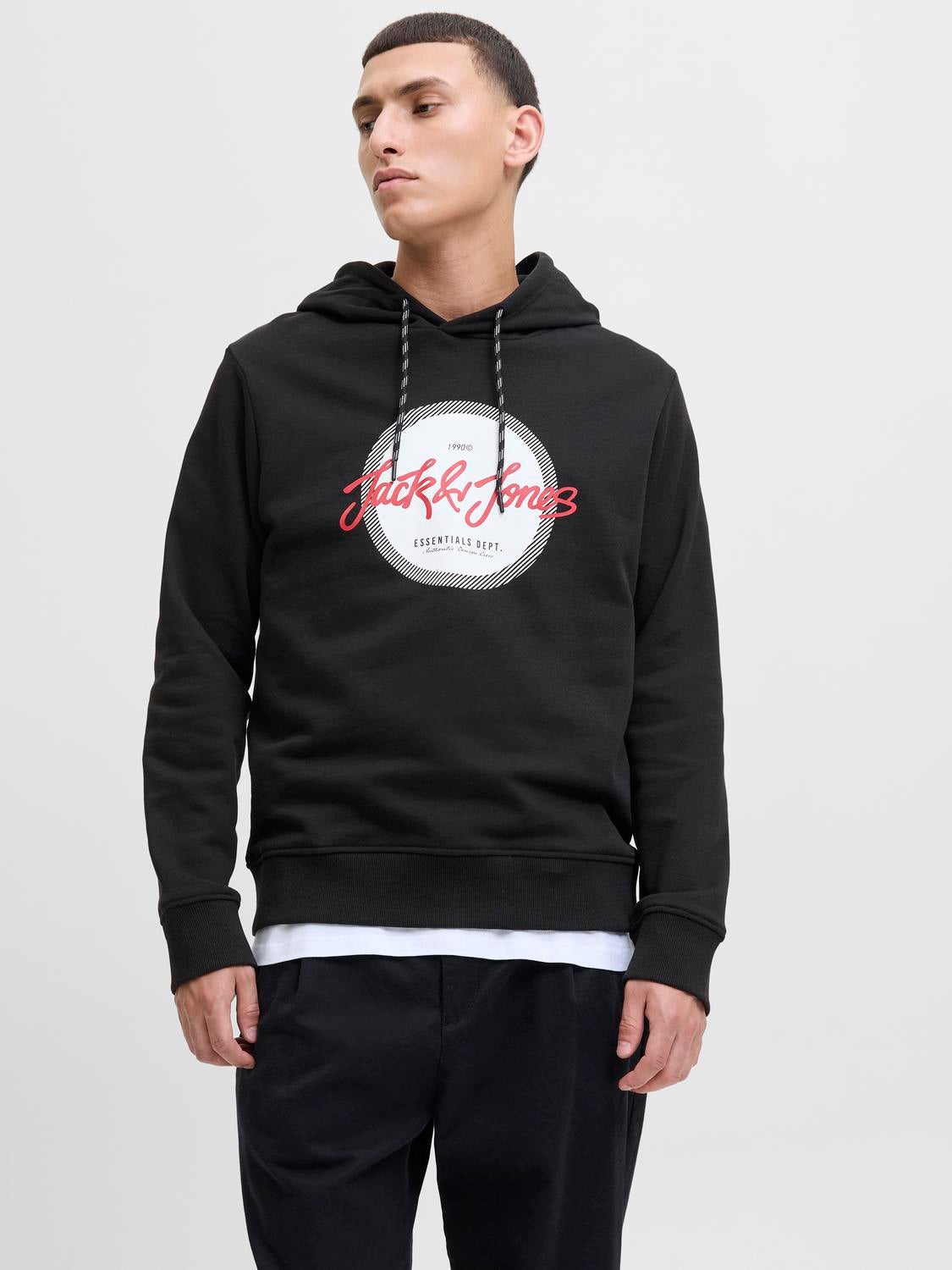 Chandail ouaté à capuchon Coupe régulière | Jack & Jones