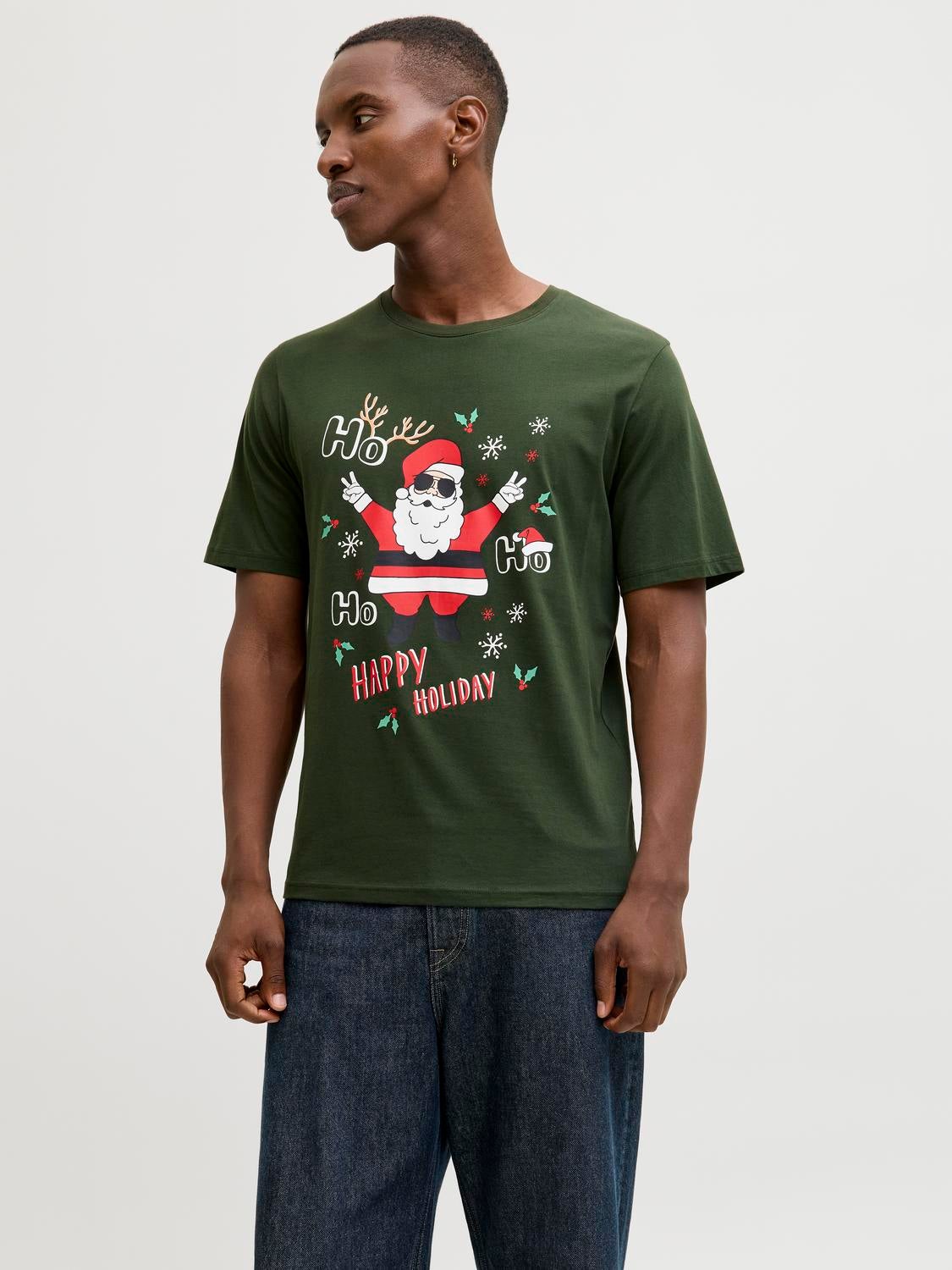 T-shirt de Noël Coupe régulière | Jack & Jones