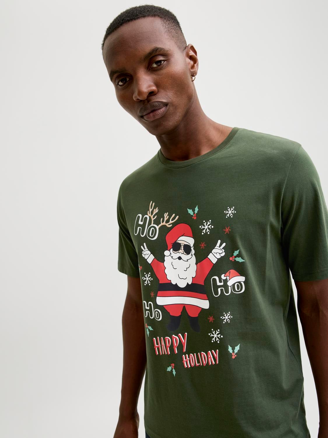 T-shirt de Noël Coupe régulière | Jack & Jones