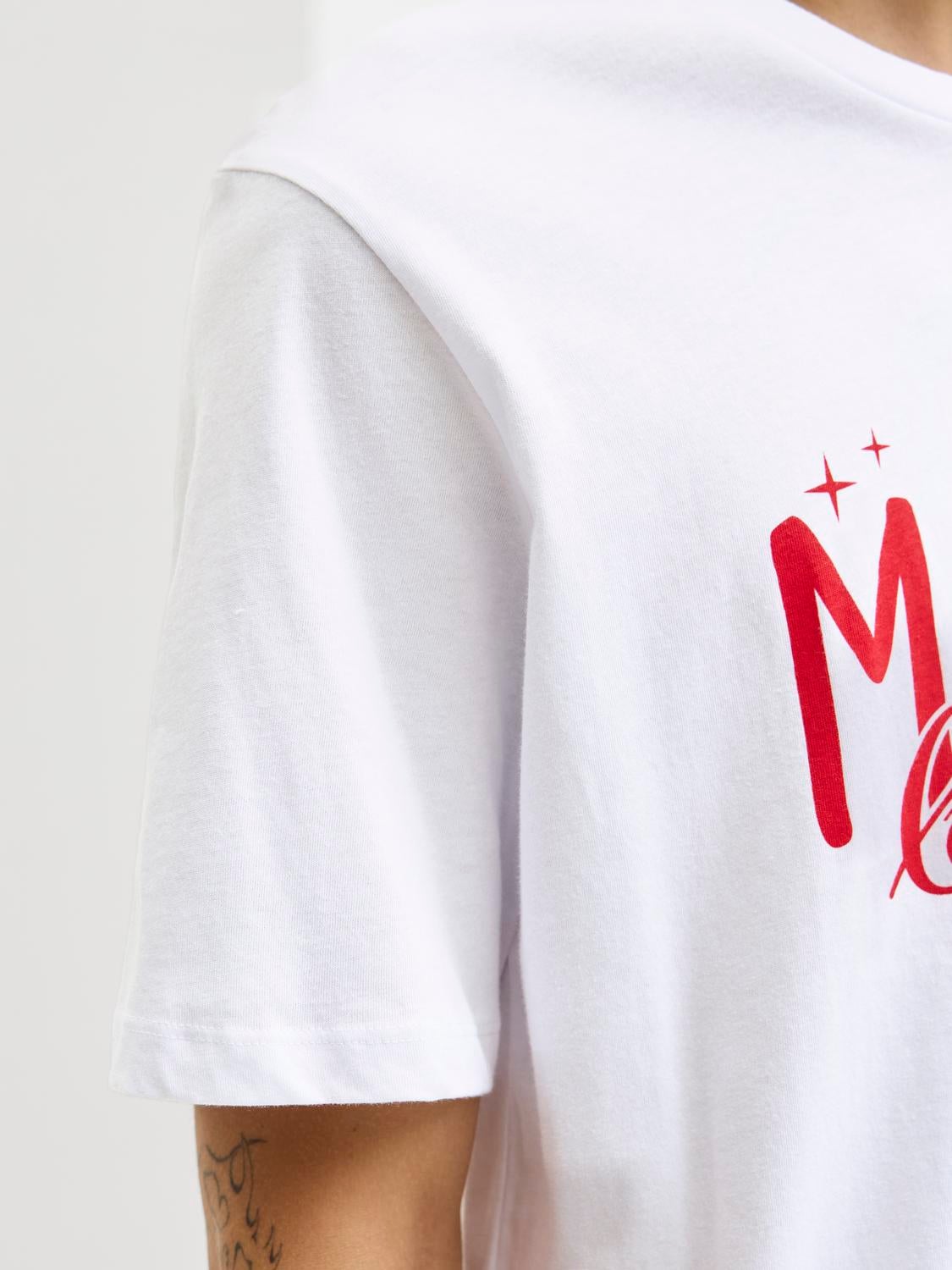 Regular Fit Christmas T-Shirt | Jack & Jones