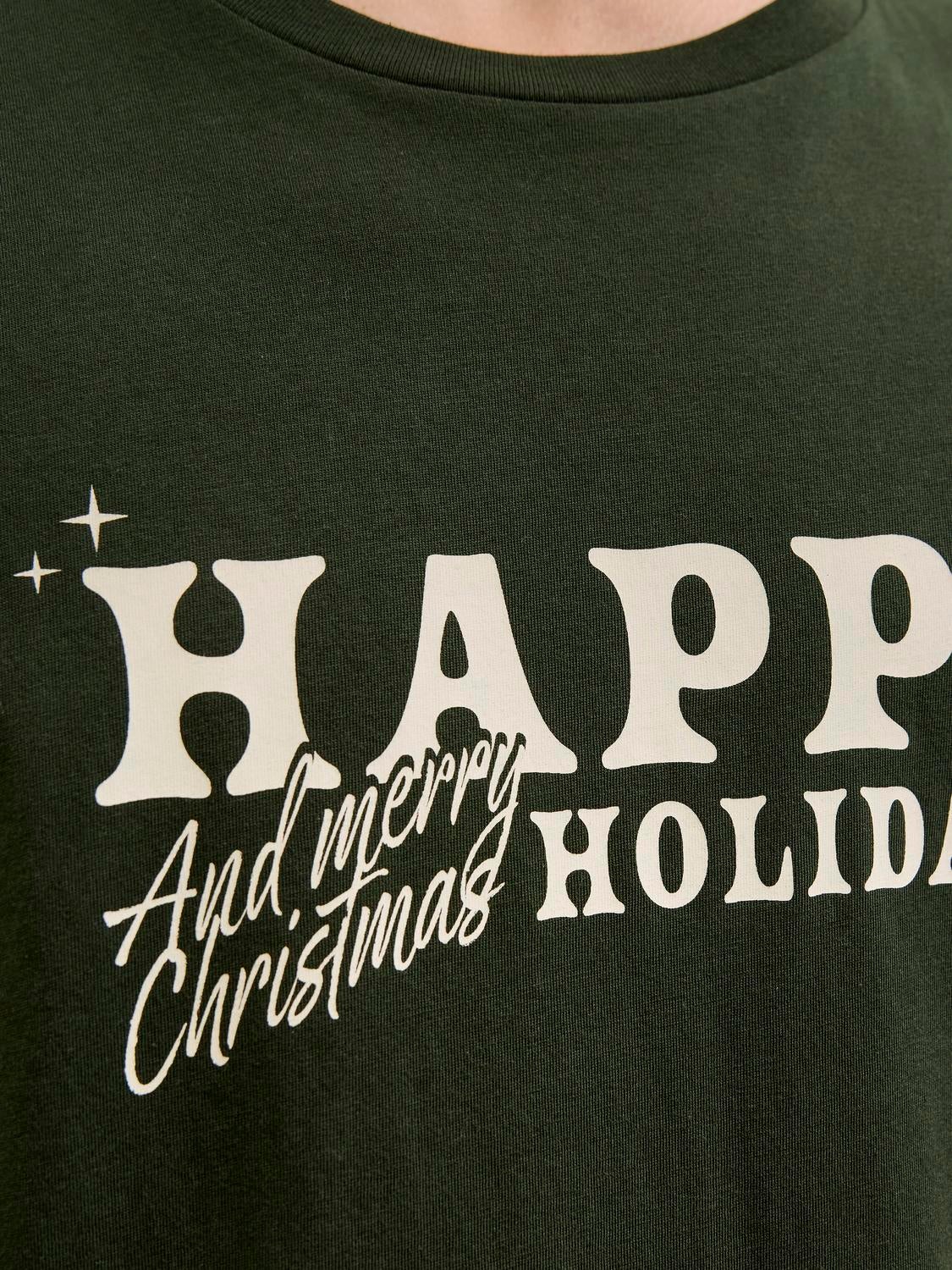 Regular Fit Christmas T-Shirt | Jack & Jones