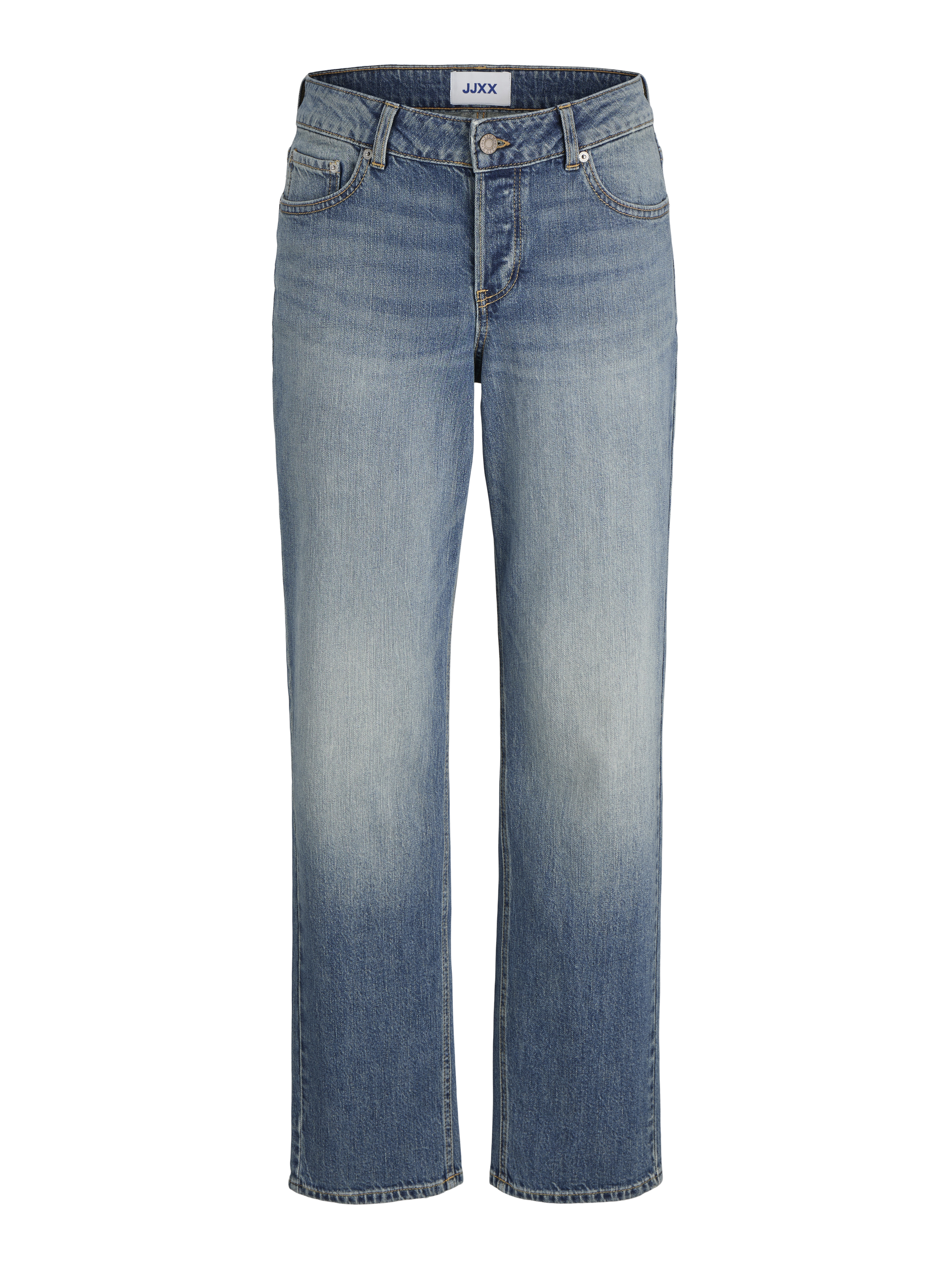 HANOI Mid-Rise Straight Fit Jeans | Jack & Jones