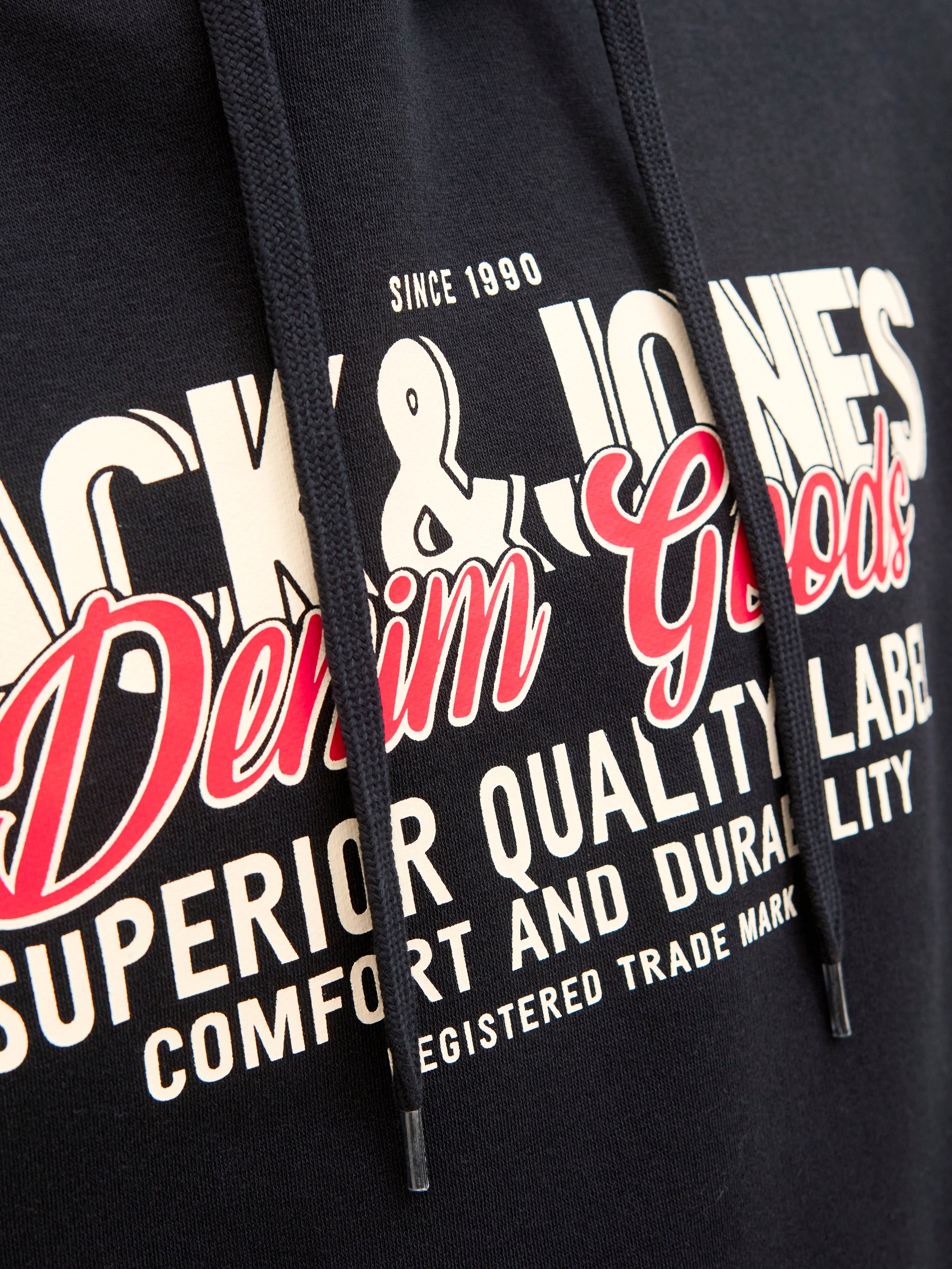 Chandail ouaté à capuchon Coupe régulière | Jack & Jones