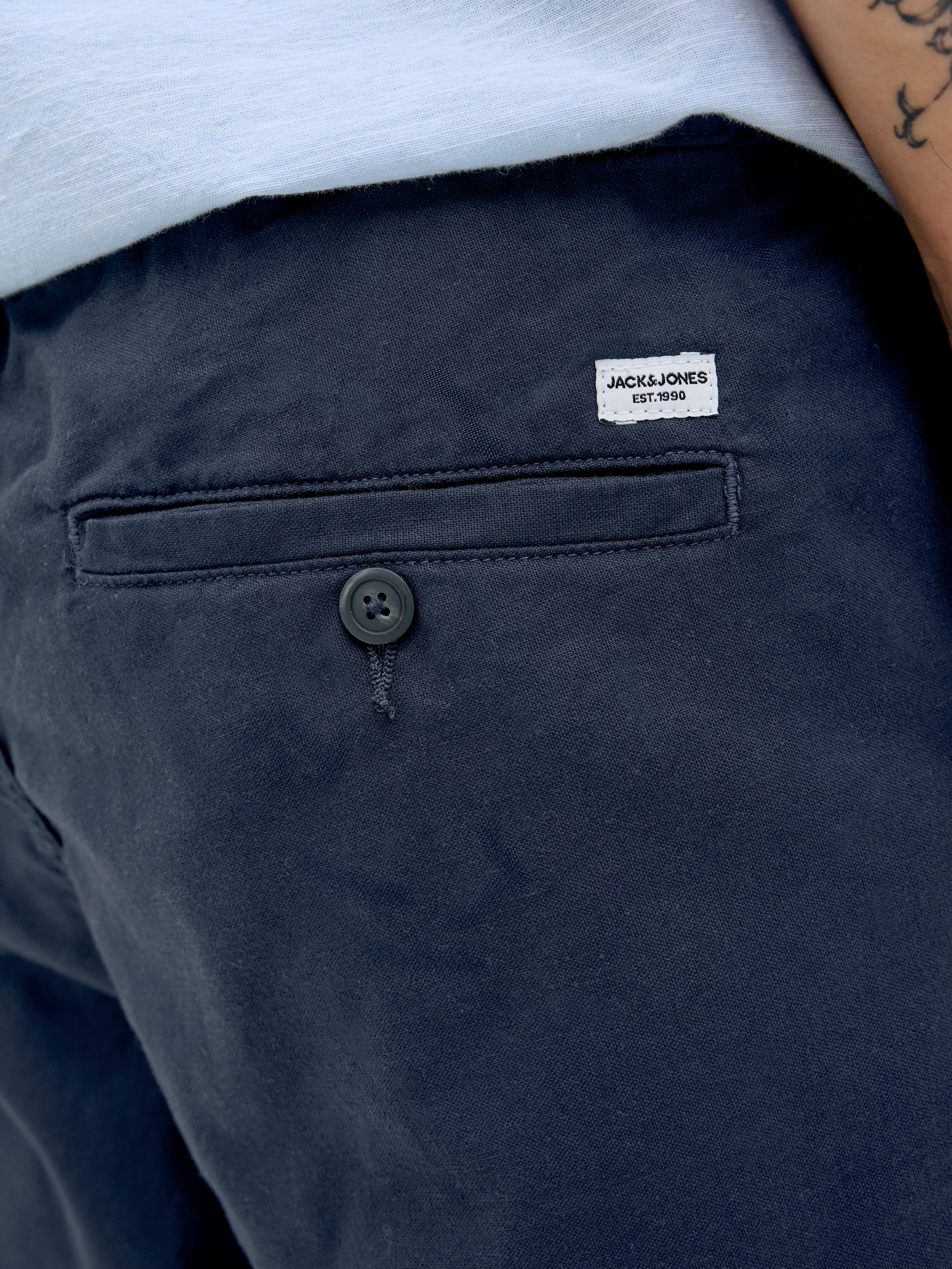Relaxed Fit Linen-blend Shorts | Jack & Jones