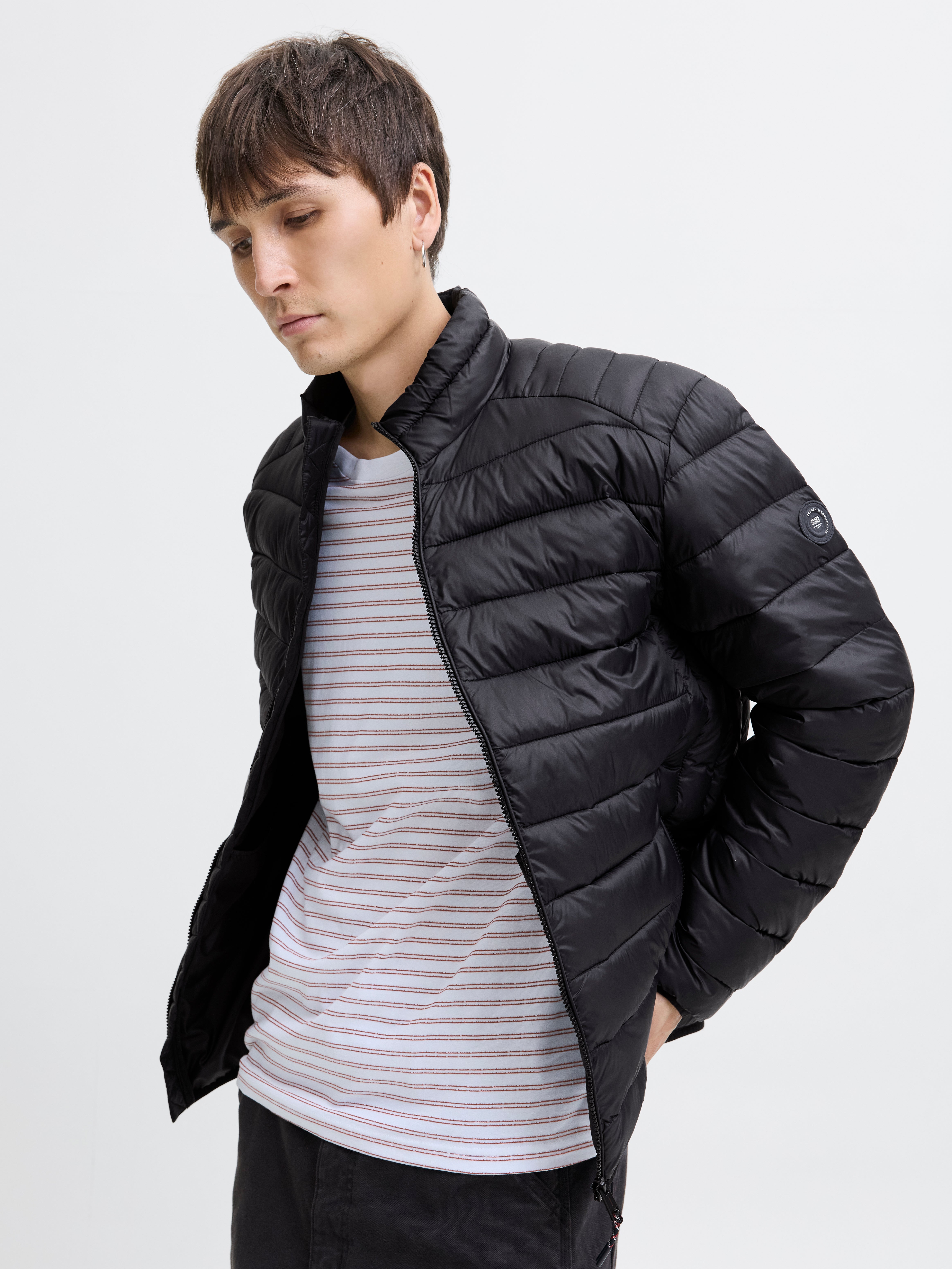 High stand-up collar Quilted Jacket | Jack & Jones