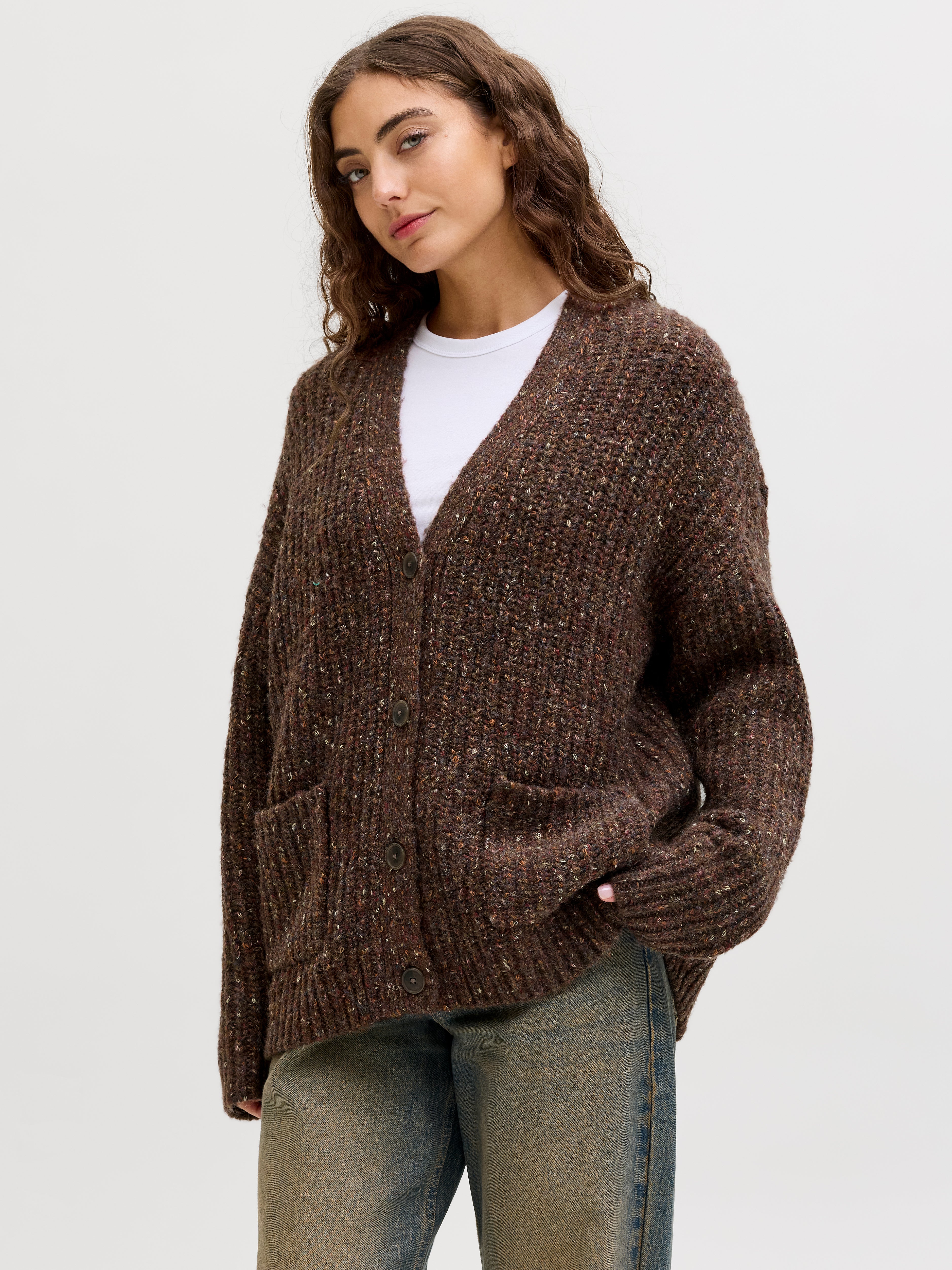 Wide Fit Knit Cardigan | Jack & Jones