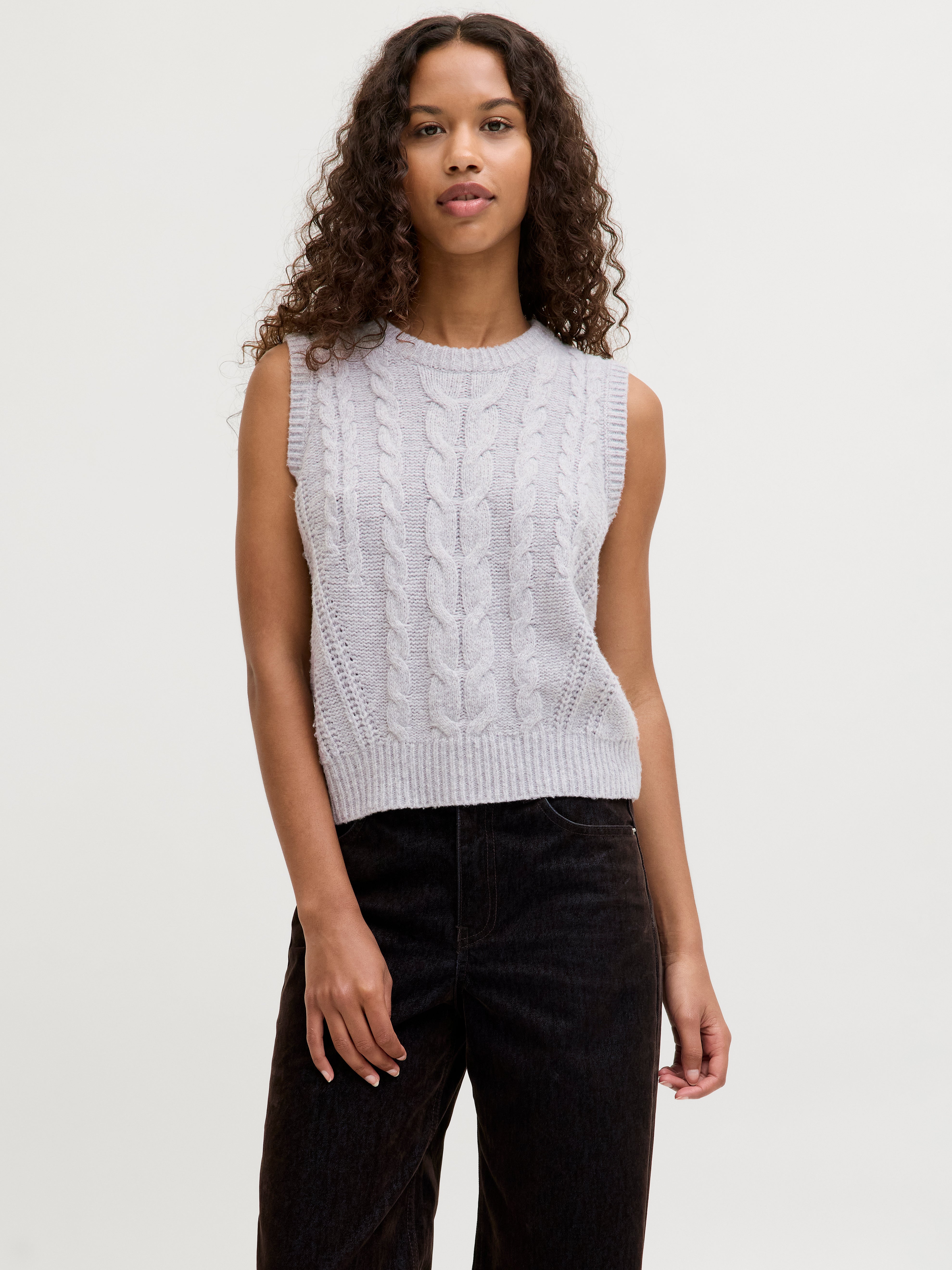 Loose Fit Knitted Waistcoat | Jack & Jones